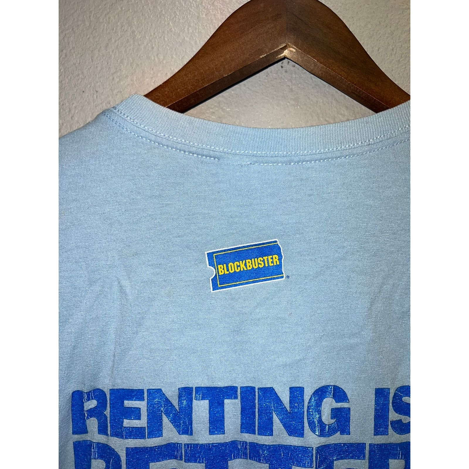 Hanes Vintage Blockbuster Shirt More Copies Renting Movie Tee XL Size US XL / EU 56 / 4 - 7 Thumbnail