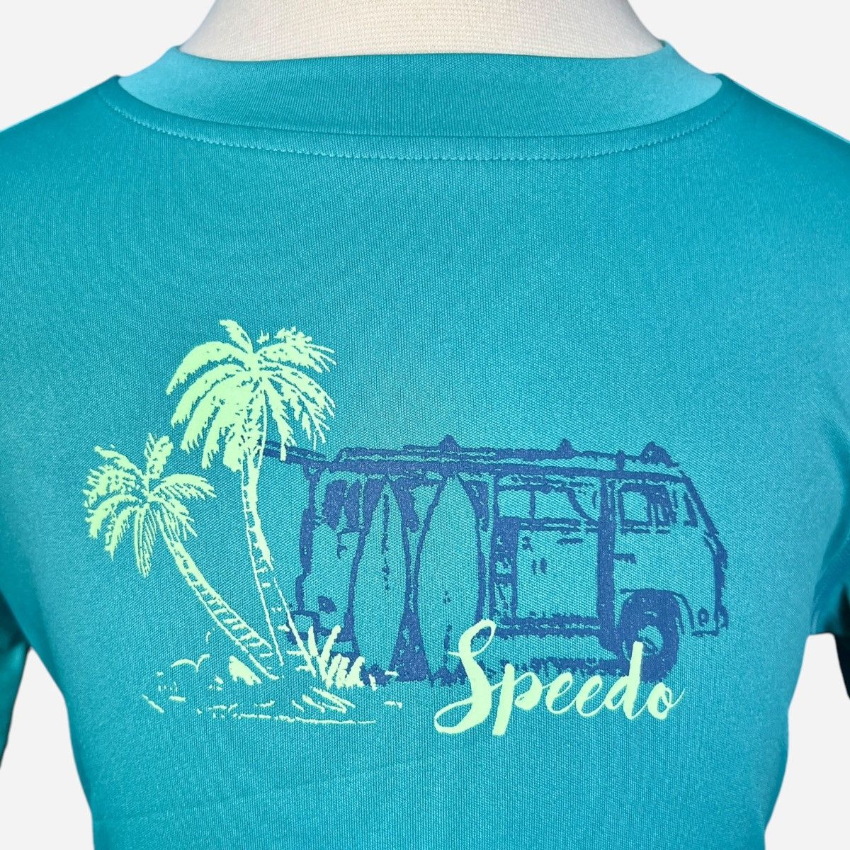 Speedo Speedo Big Boys Graphic Swim Shirt UPF +50 Sz XS / 7 Size US XS / EU 42 / 0 - 3 Thumbnail