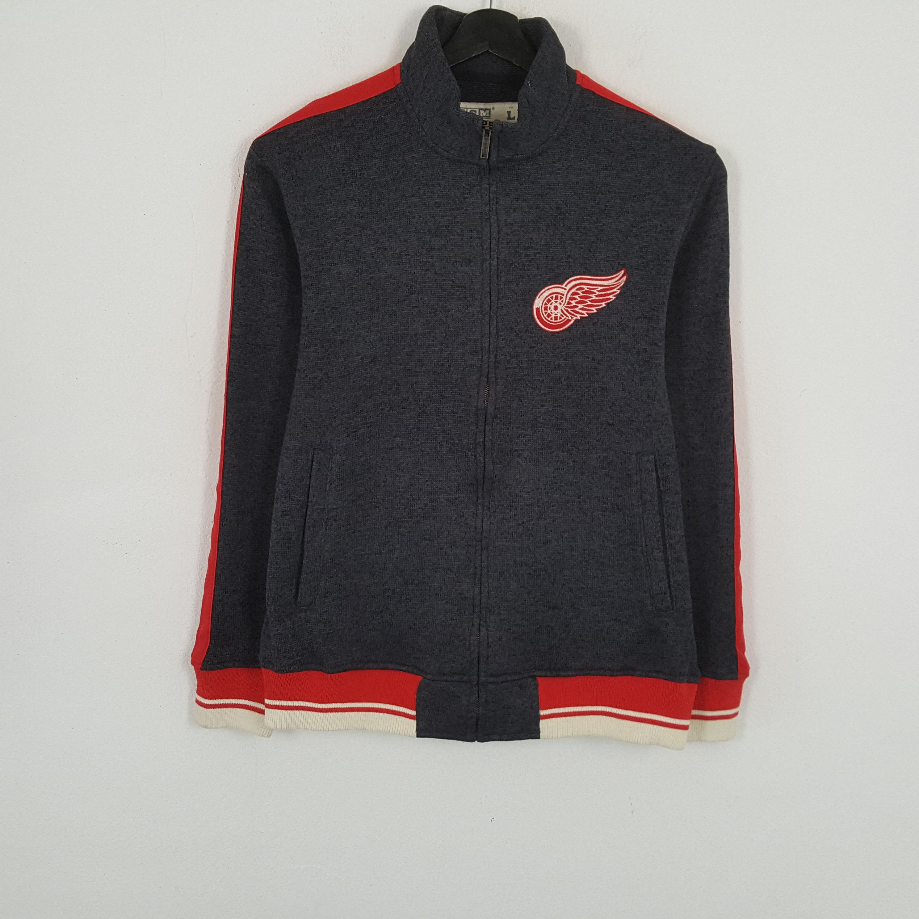 NHL Detroit Red Wings Ice Hockey Team CCM NHL Sweater Size US L / EU 52-54 / 3 - 1 Thumbnail