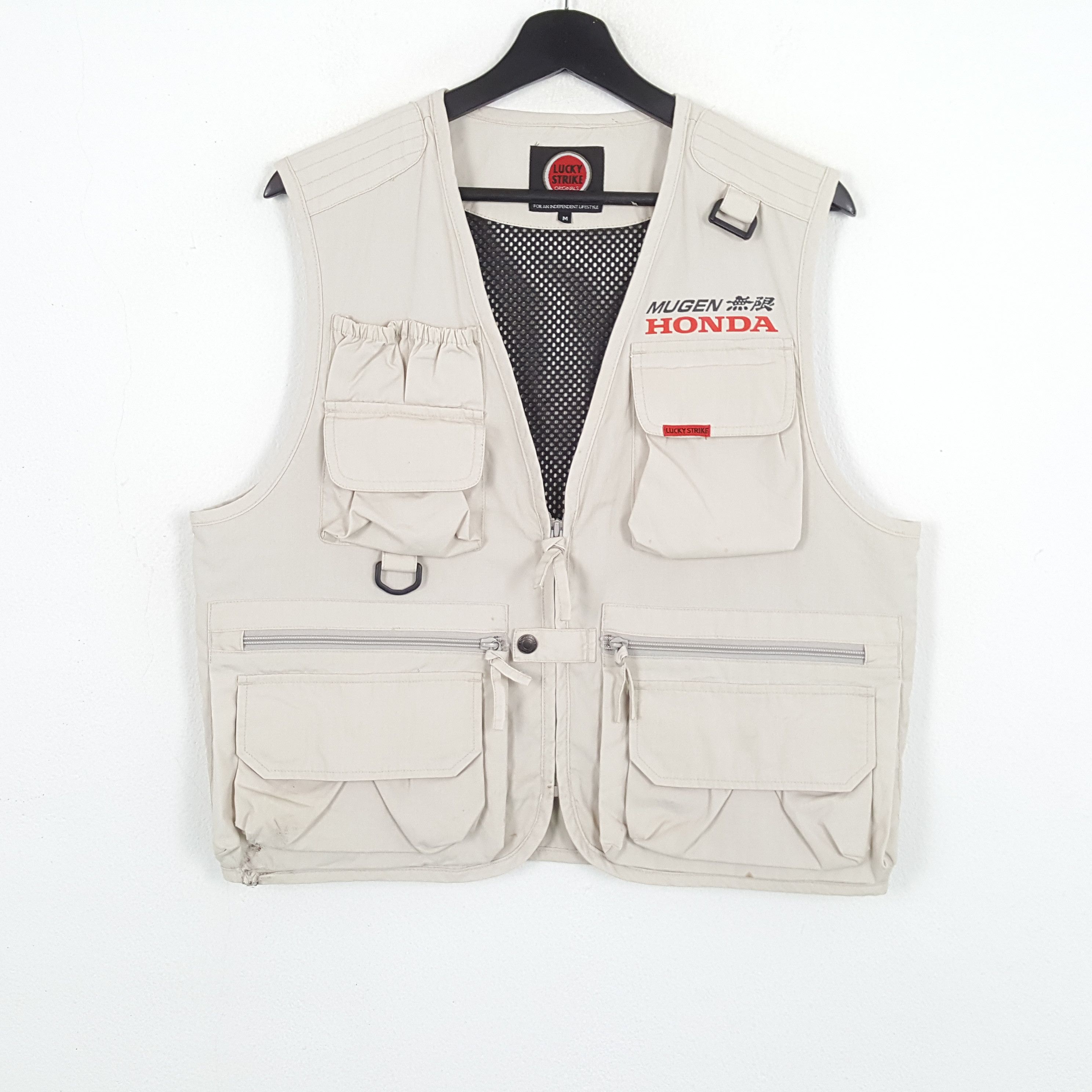 Vintage MUGEN HONDA Vest Japanese Motorsports Custom Art Size US M / EU 48-50 / 2 - 3 Thumbnail