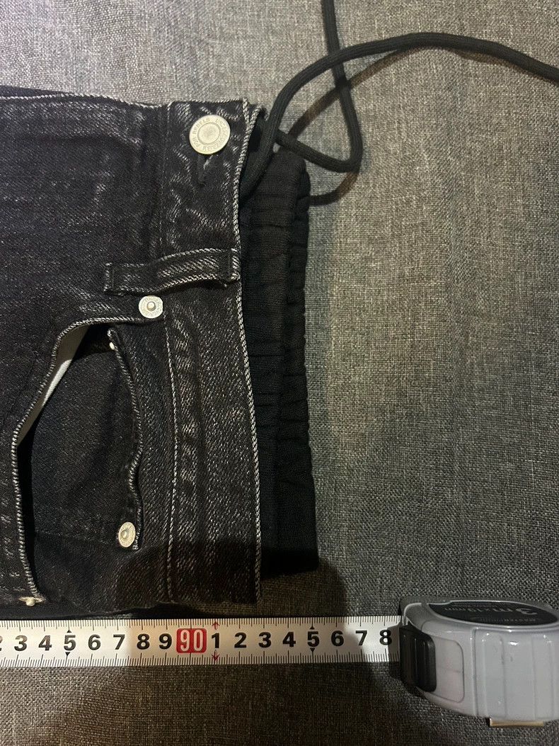 Undercover UNDERCOVER size 3 2022 Black Denim Color-Block Sportswear Size US 30 / EU 46 - 6 Thumbnail