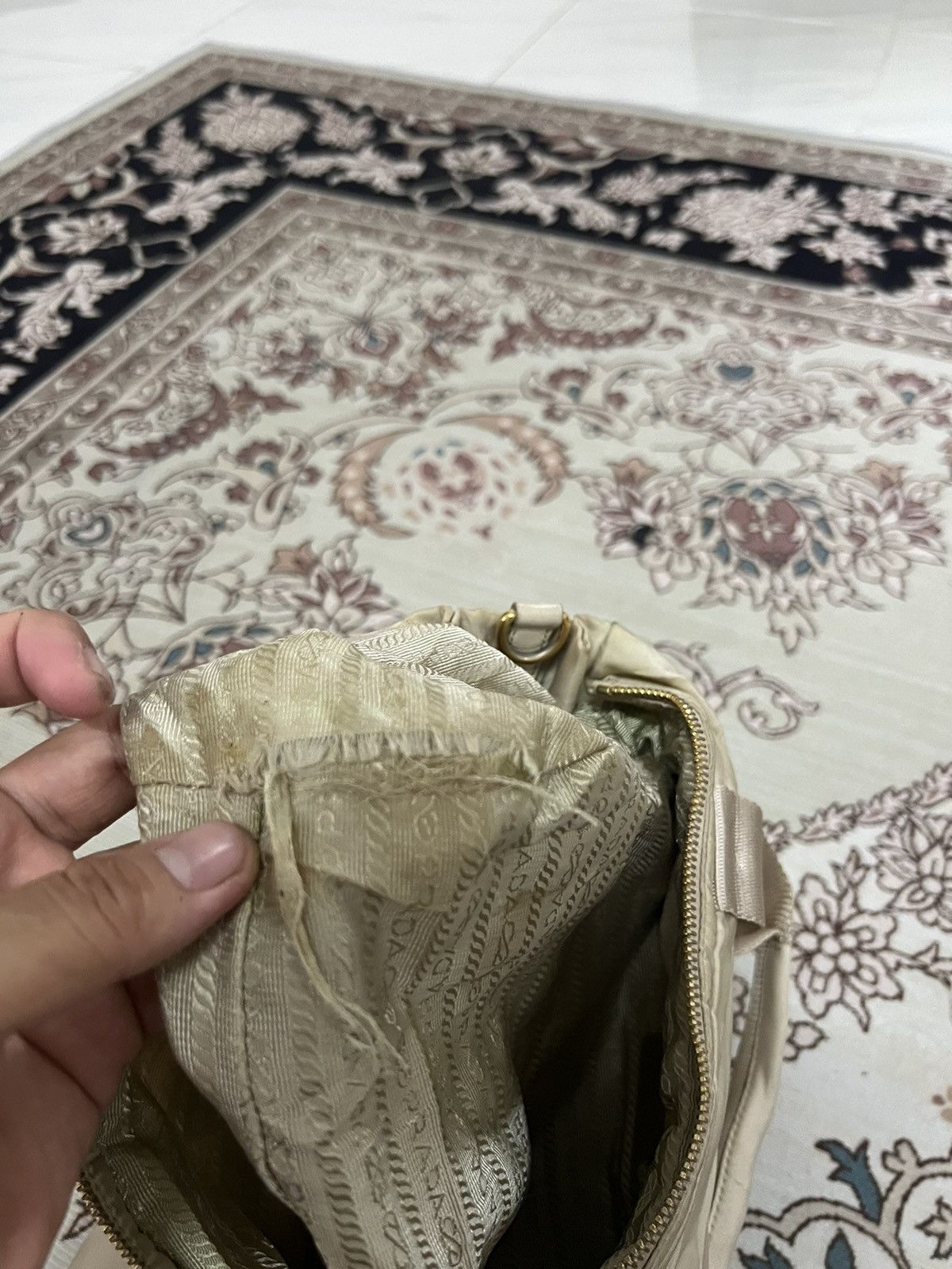 Prada Prada Fabric Handbag Size ONE SIZE - 14 Thumbnail