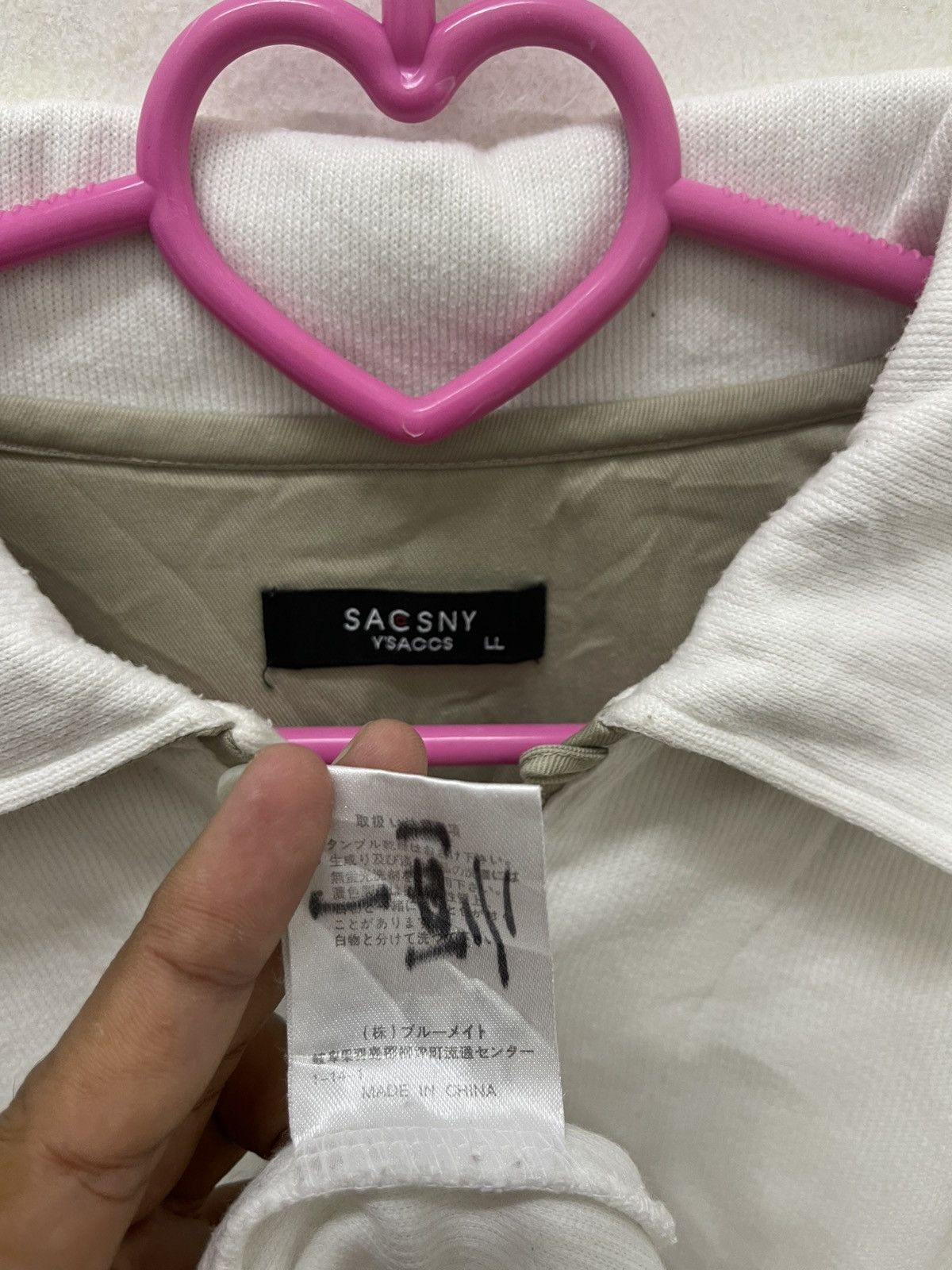 Yohji Yamamoto Rare Vintage SACSNY Y’SACCS By Yohji Yamamoto Size US L / EU 52-54 / 3 - 7 Thumbnail