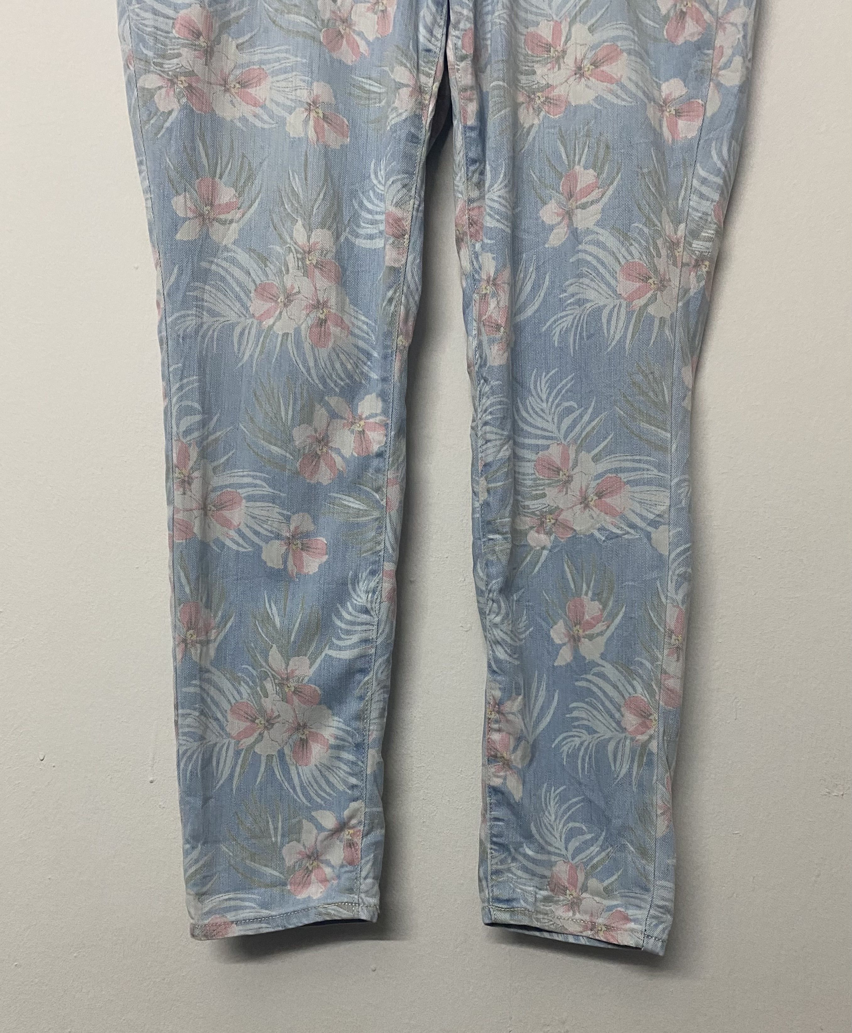Old Navy Vintage Old Navy Rooke Star Floral Jeans Size 38" / US 16 / IT 52 - 4 Thumbnail