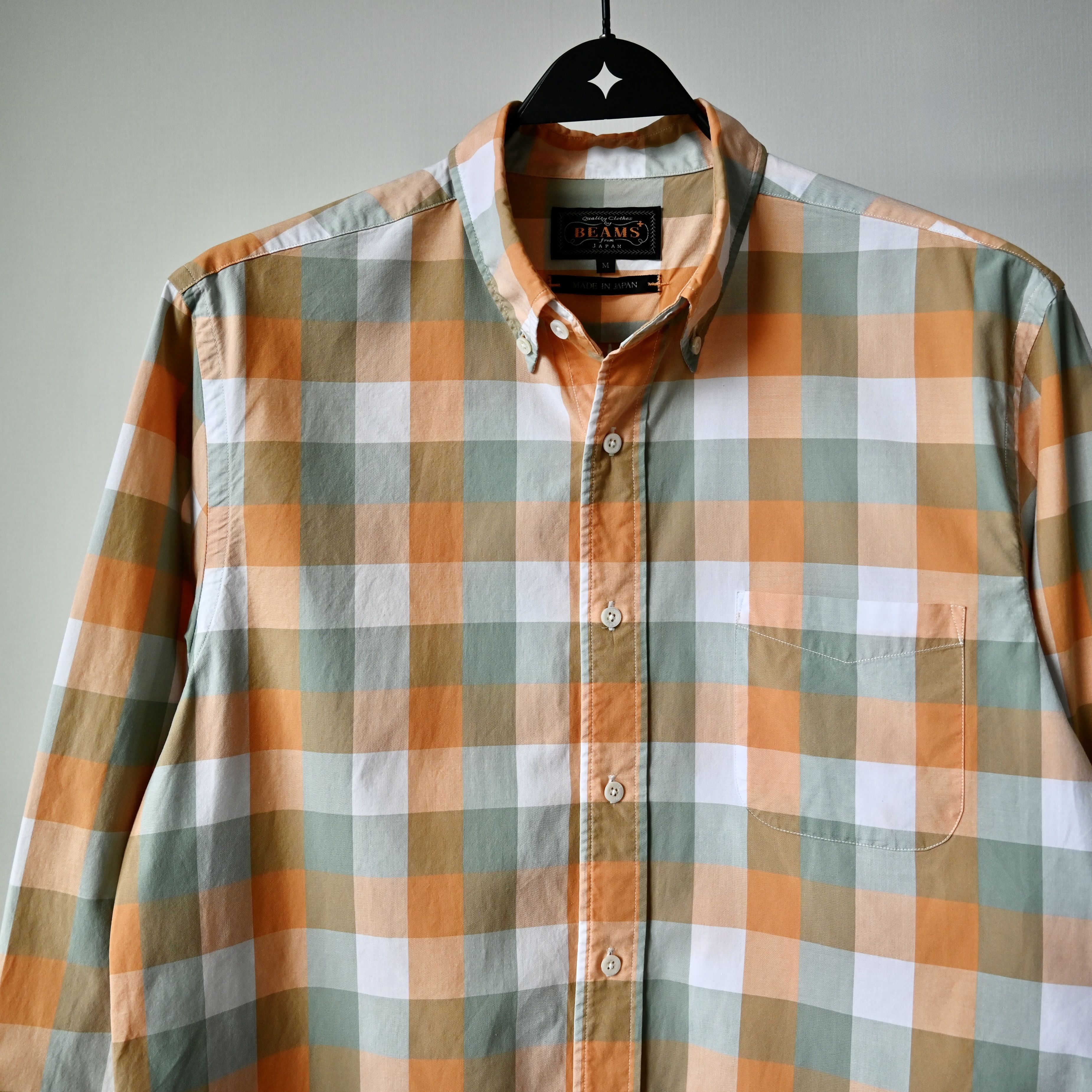 Beams Plus BEAMS Plus cotton broad BD shirt, plaid, made in Japan Size US M / EU 48-50 / 2 - 5 Thumbnail