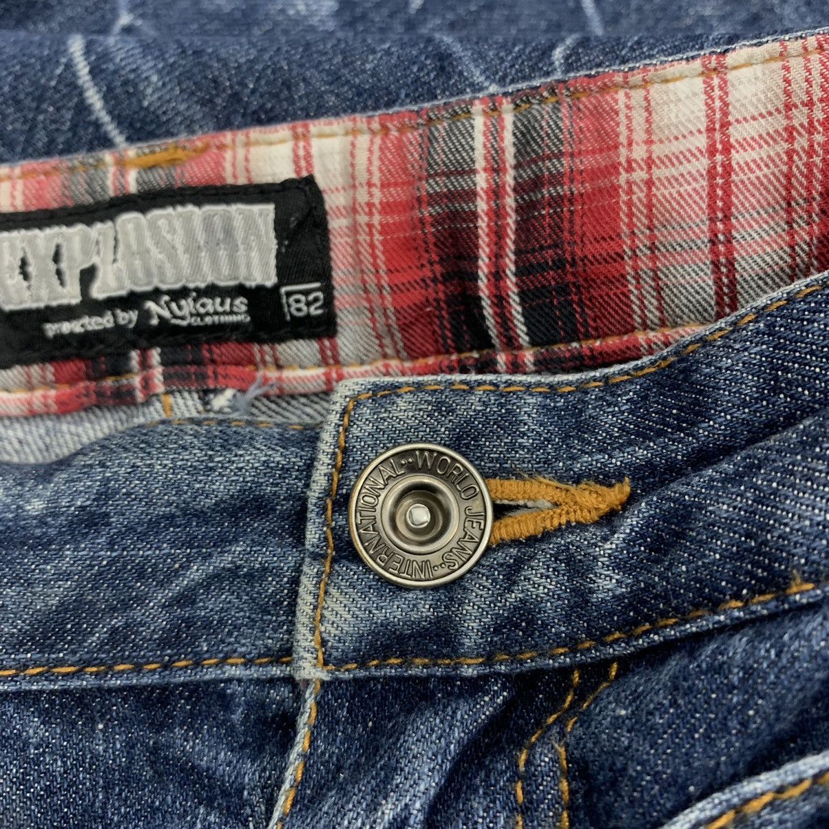 Japanese Brand DOUBLE WAIST VINTAGE EXPLOSION BY NYIAUS CLOTHING Size US 32 / EU 48 - 7 Thumbnail