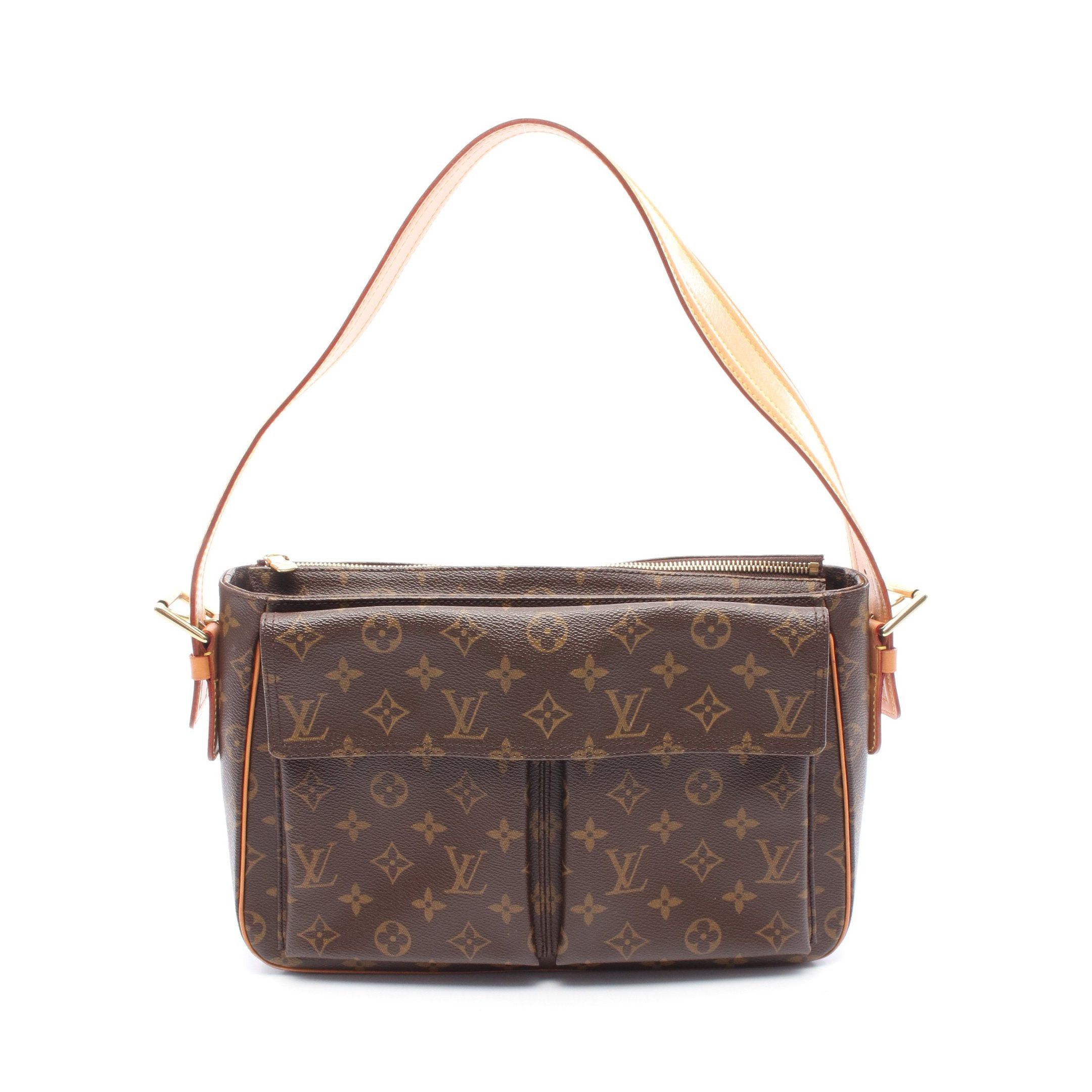 Louis Vuitton Louis Vuitton Vivacite Gm Monogram Shoulder Bag Leather Brown Size ONE SIZE - 1 Thumbnail