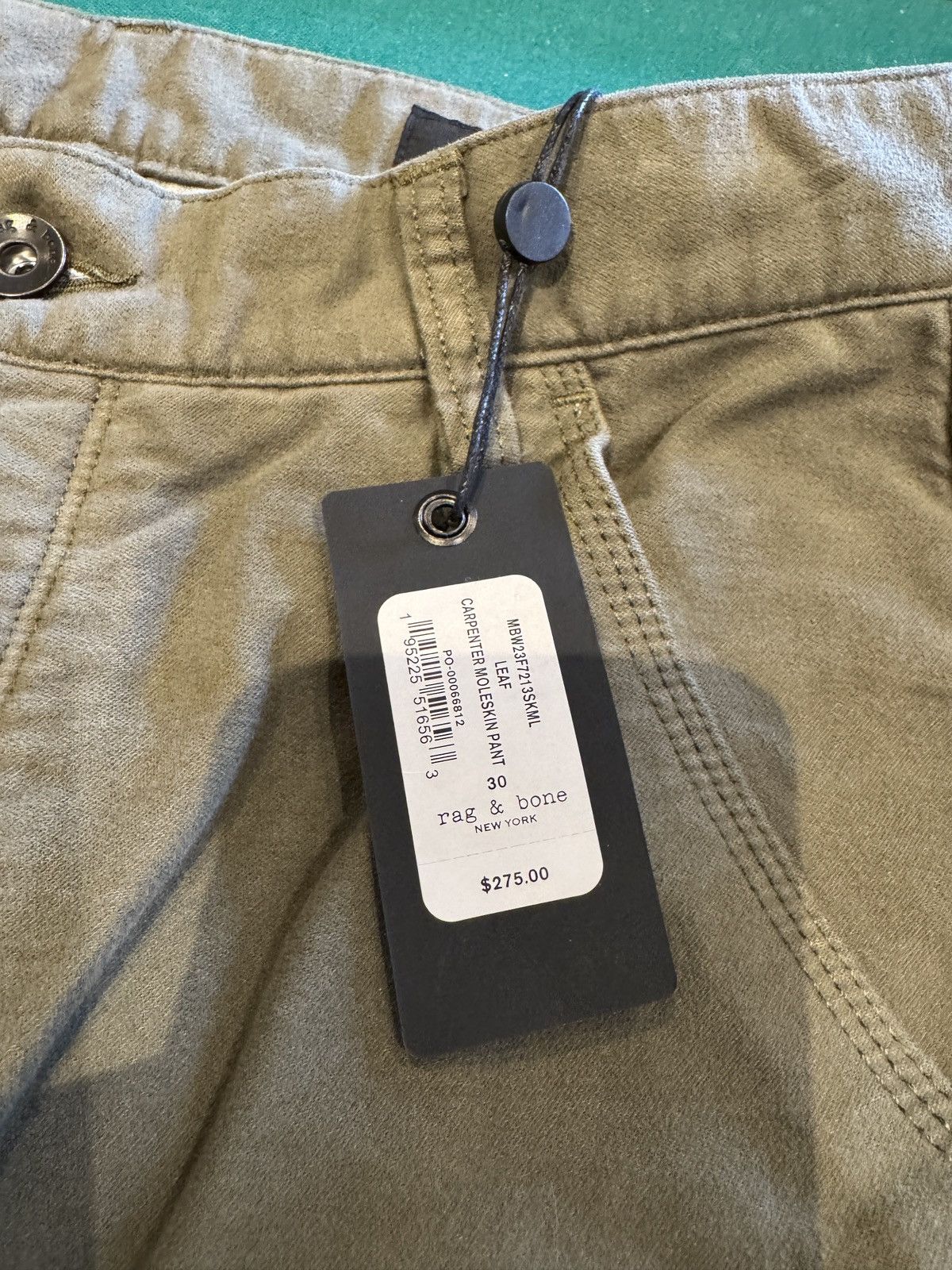 Rag & Bone Rag & Bone moleskin carpenter pant Size US 30 / EU 46 - 4 Thumbnail