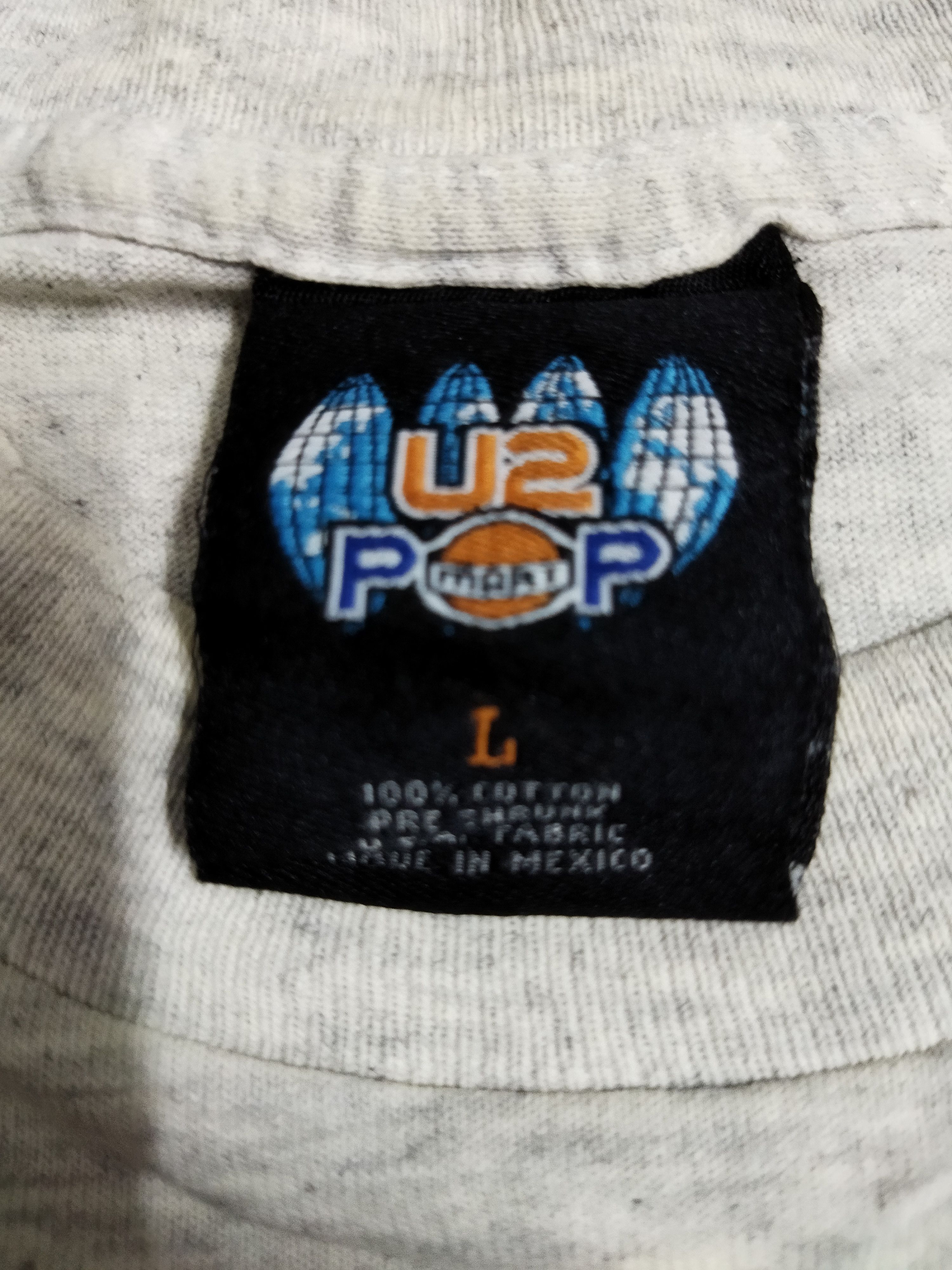 Band Tees Vintage U2 Pop Mart 1997 Tour Tee Size US L / EU 52-54 / 3 - 6 Thumbnail