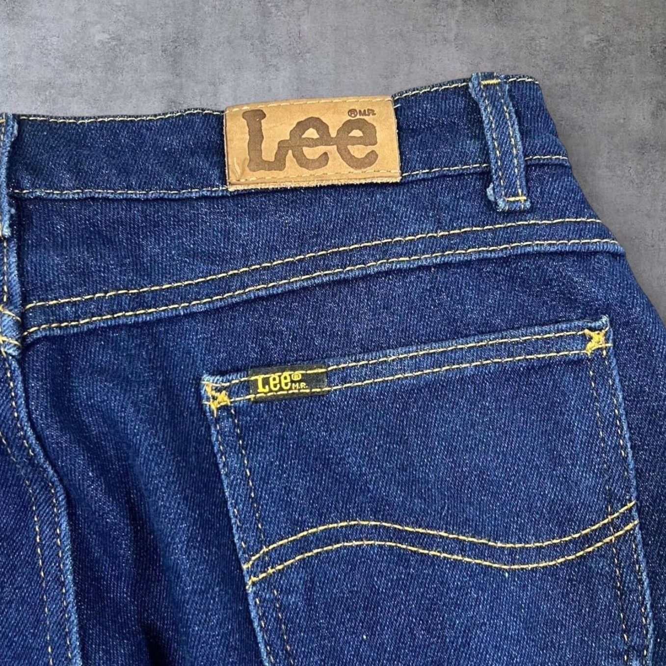 Lee VINTAGE Lee Riders Classic Blue Denim Straight Jeans Women 18 33W 33x29 Blue Denim Size 24" / US 00 / IT 34 - 4 Thumbnail