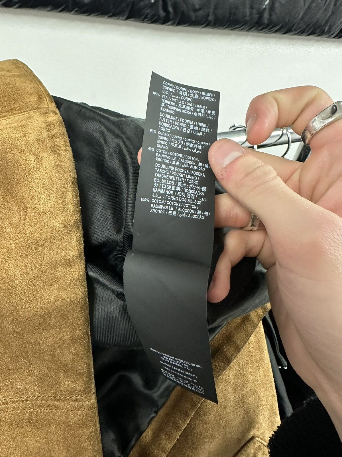 Saint Laurent Paris SS20 Saint Laurent Paris Suede ‘Carved’ Multi Pocket Jacket Size US M / EU 48-50 / 2 - 6 Thumbnail