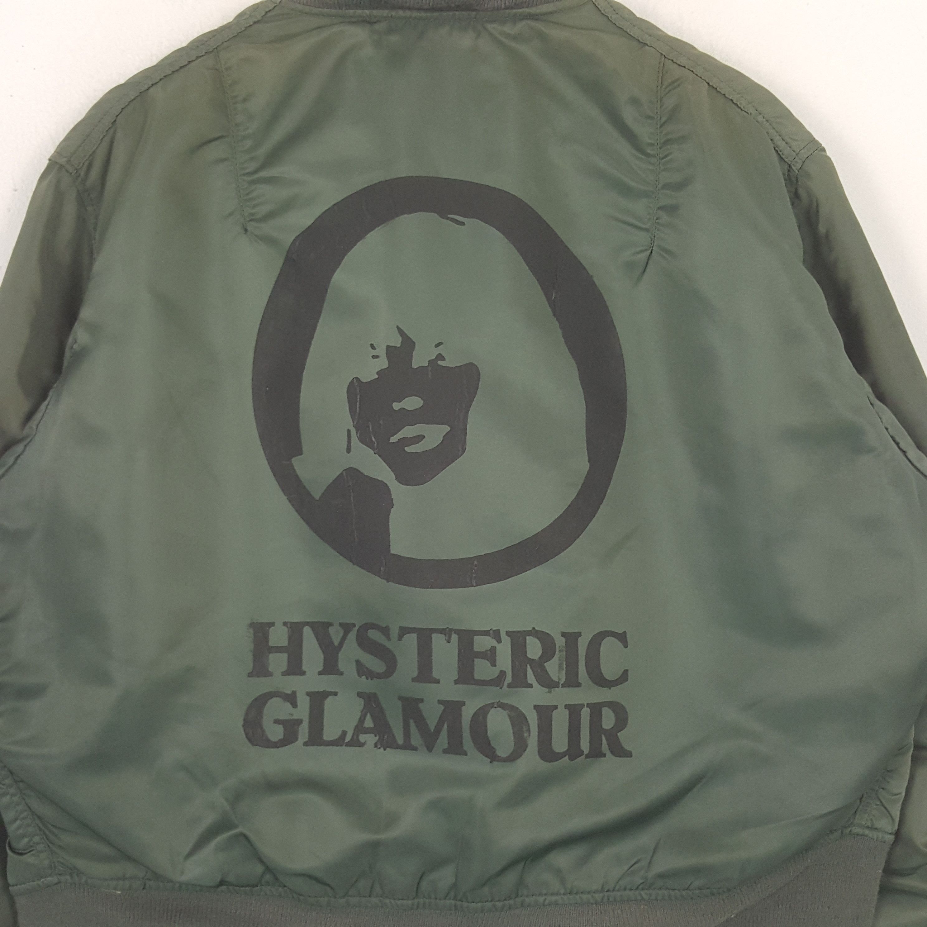 Alpha Industries Vintage Alpha Industries X Hysteric Custom Bombers Jacket 34 Size US XXL / EU 58 / 5 - 2 Thumbnail