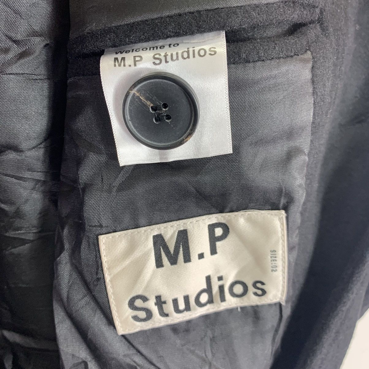 Japanese Brand × Vintage Vintage M.P Studios Long Heavy Coat Size US XS / EU 42 / 0 - 5 Thumbnail