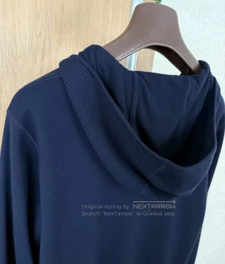 Other Loro Piana Navy Hooded Knit Sweater. Size US S / EU 44-46 / 1 - 8 Thumbnail