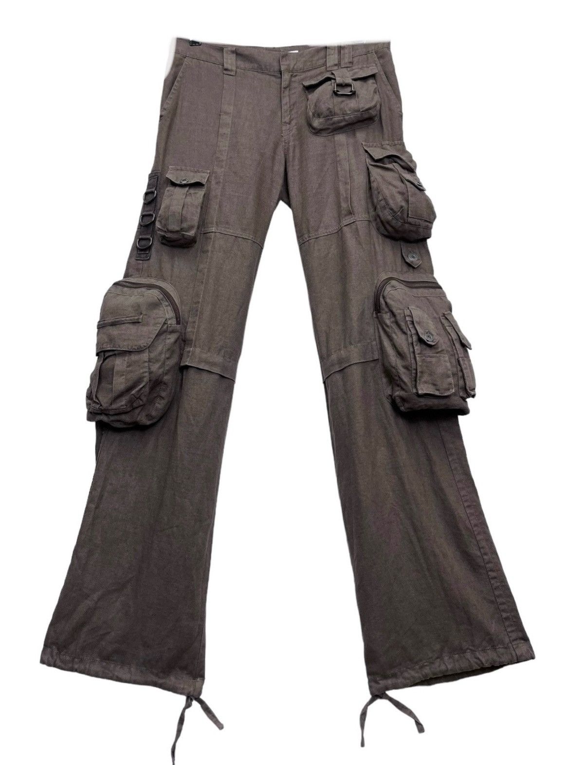 Attachment 🔥ENCHANTEMENT 3-D Multipocket Cotton Linen Cargo GOA Style Size 29" - 1 Thumbnail