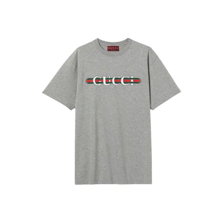 Gucci Gucci Logo Loose Fit Short Sleeve T-Shirt Size S / US 4 / IT 40 - 1 Thumbnail