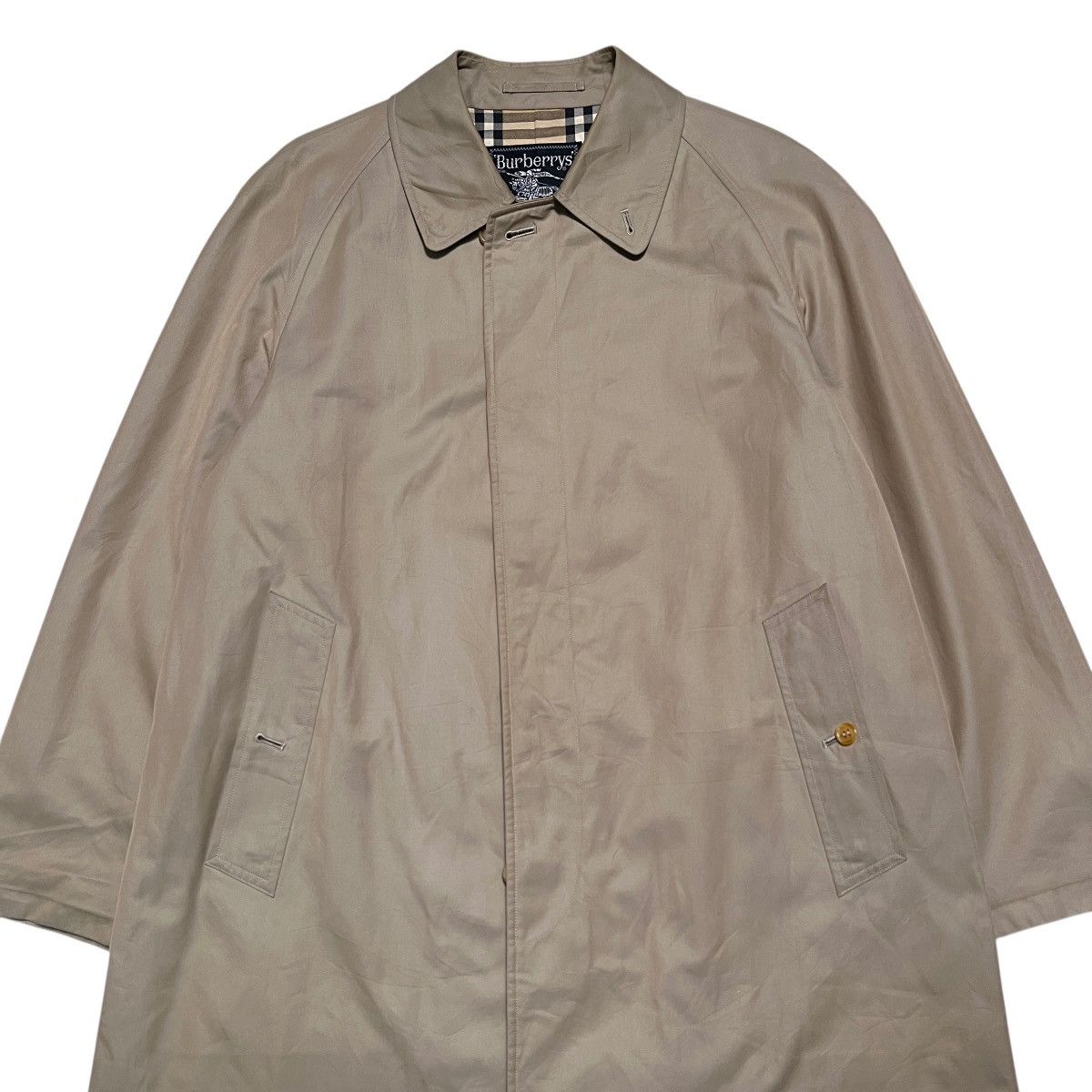 Burberry Vintage Burberrys Trenchcoat Nova Check Rich Brown Biege Size US M / EU 48-50 / 2 - 8 Thumbnail