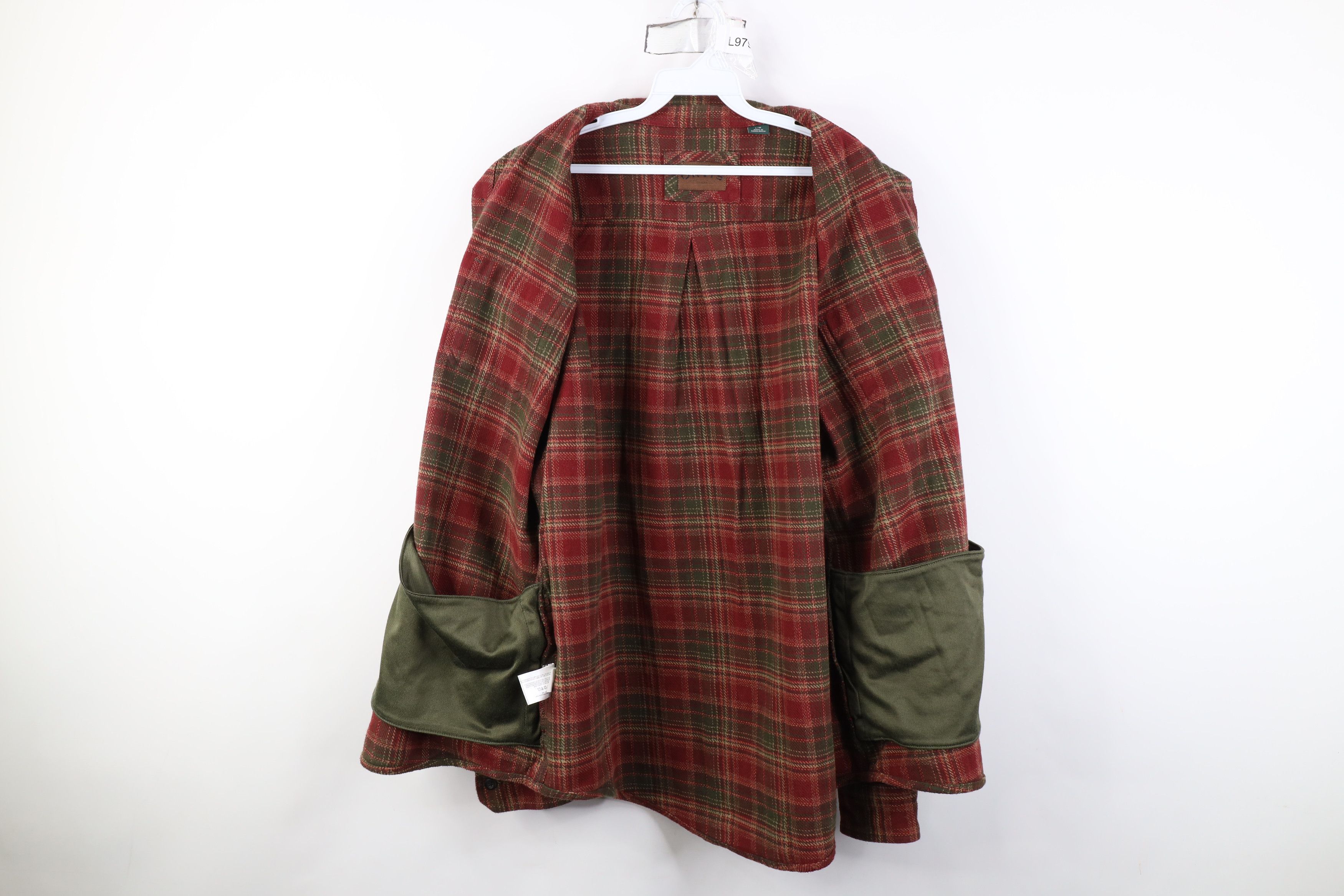 Orvis Vintage Orvis Heavyweight Button Shirt Jacket Jac Plaid Size US L / EU 52-54 / 3 - 10 Thumbnail