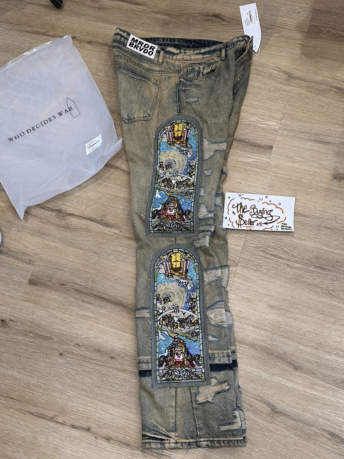 Who Decides War Who Decides War Crystal Denim Size US 34 / EU 50 - 8 Thumbnail