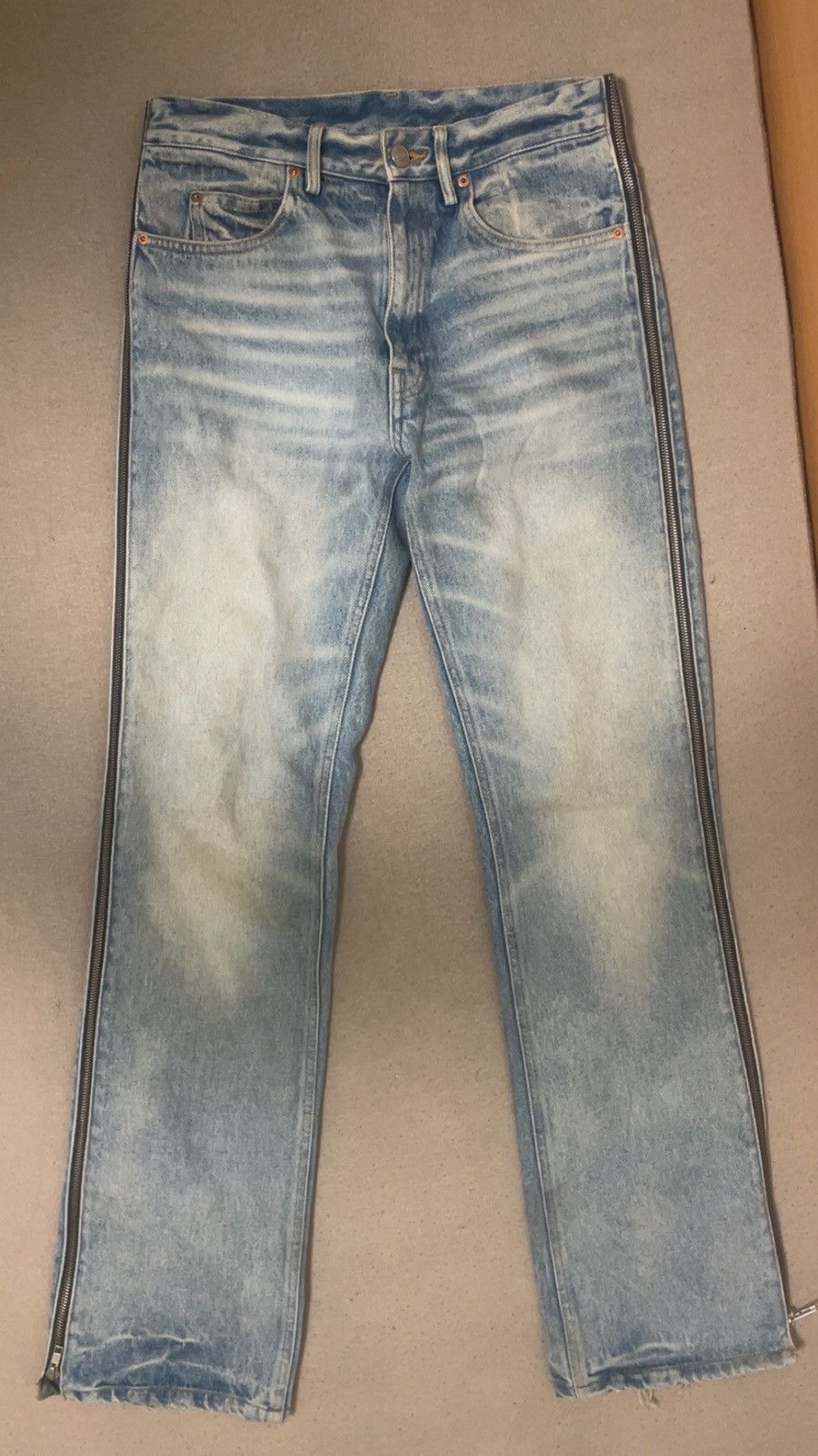 Martine Rose Martine rose side zipper denim jeans Size US 30 / EU 46 - 2 Thumbnail