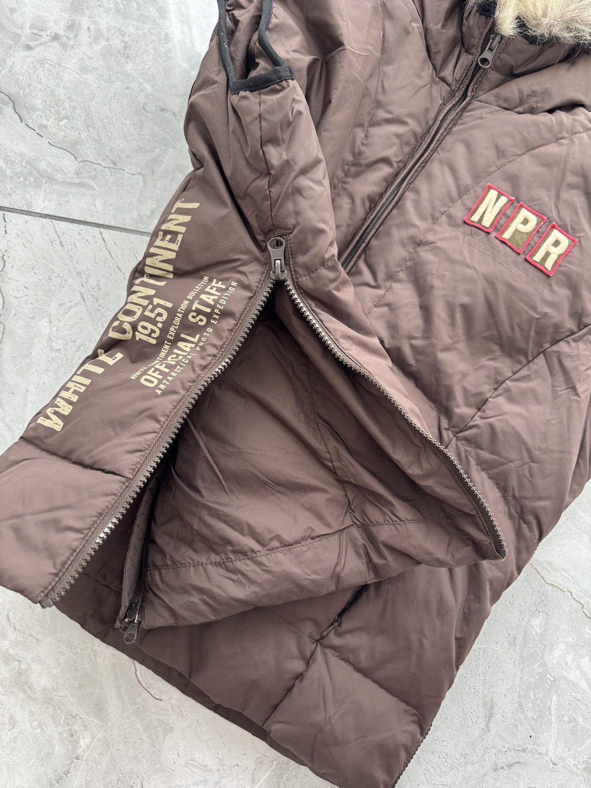 Napapijri × Vintage AW06 Napapijri Fur Expedition Experience Vest Gilet Size L / US 10 / IT 46 - 5 Thumbnail