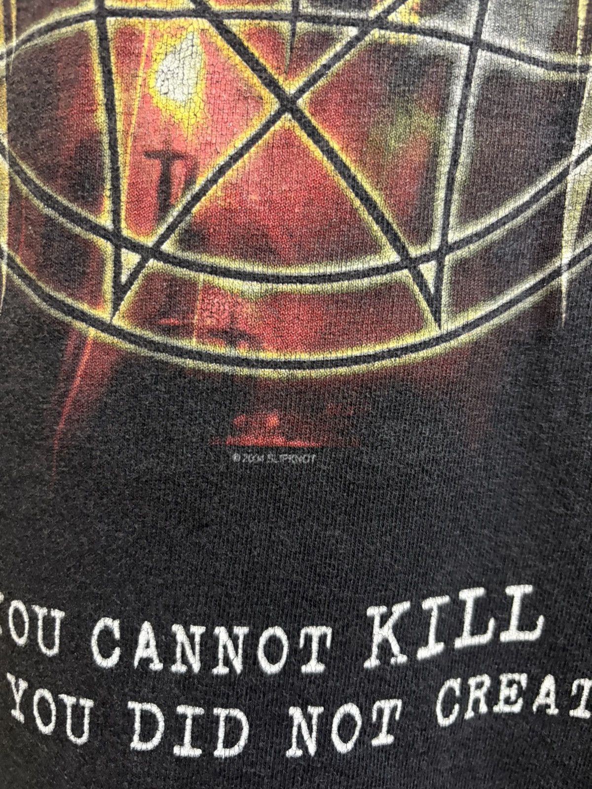Band Tees Vintage 2004 Slipknot Band Line Up Metal T-Shirt Size US S / EU 44-46 / 1 - 7 Thumbnail