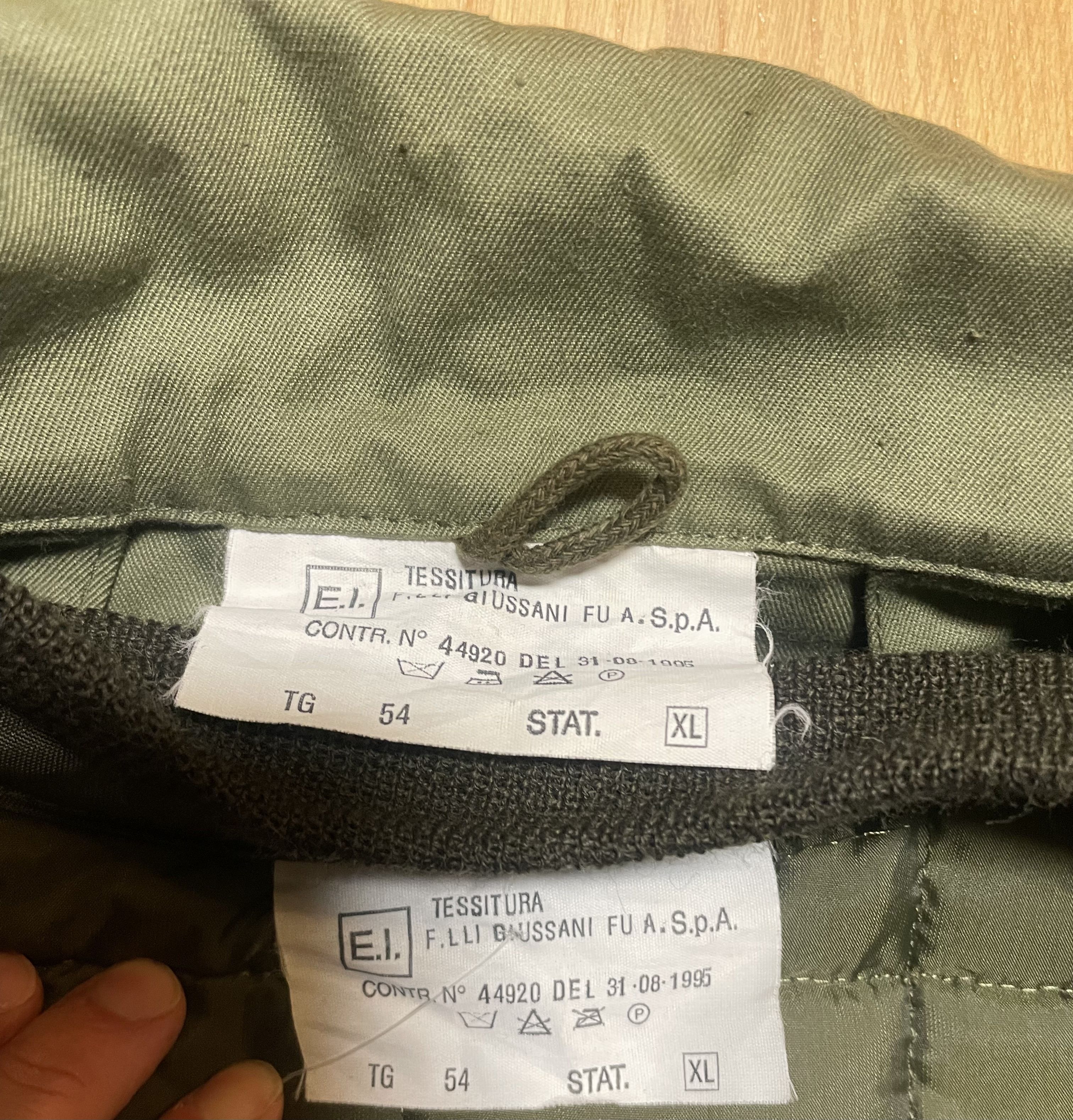 Vintage Vintage Military Field Jacket Olive Green Size US XL / EU 56 / 4 - 2 Thumbnail