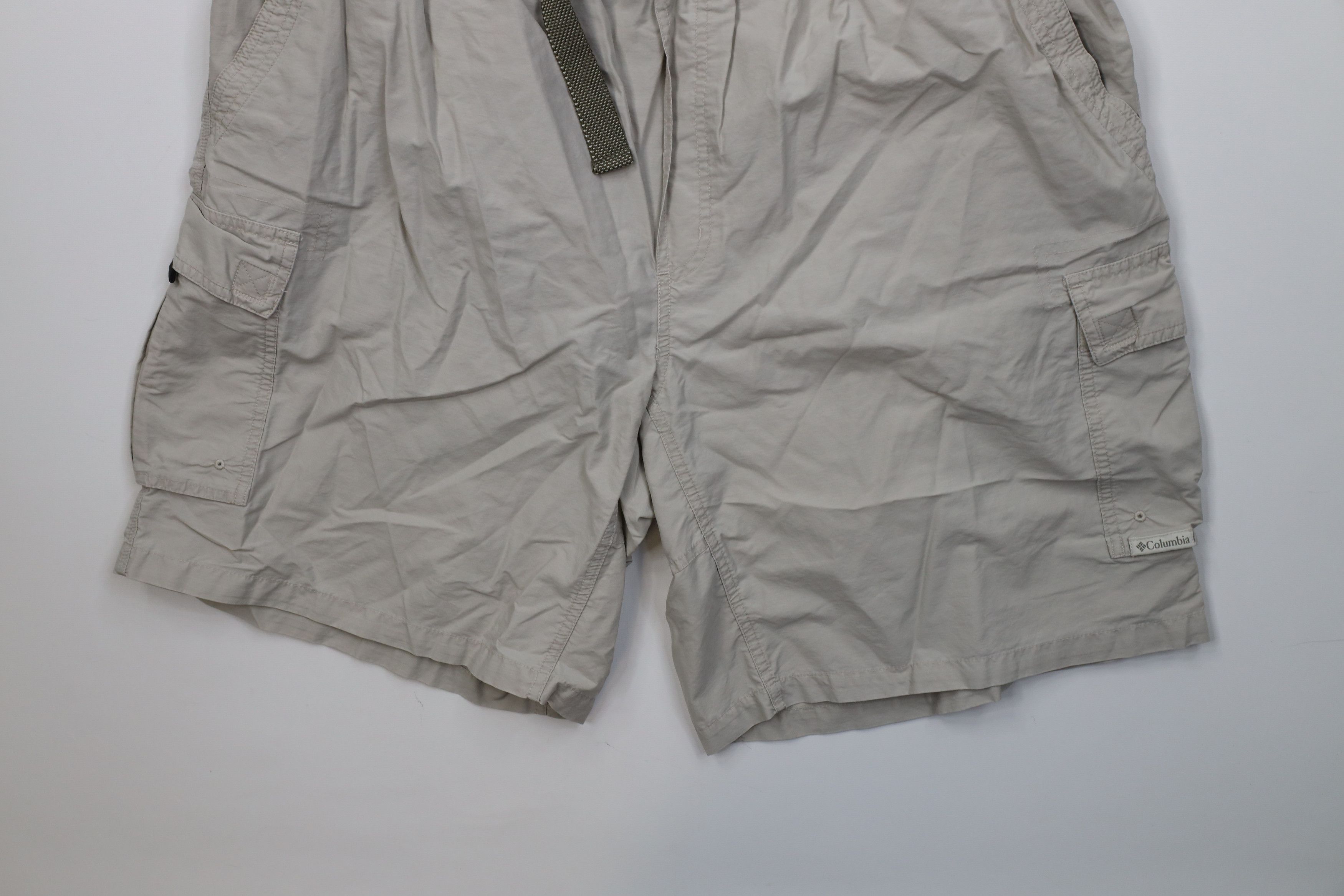 Columbia Vintage Columbia Lined Belted Trekking Hiking Cargo Shorts Size US 36 / EU 52 - 4 Thumbnail