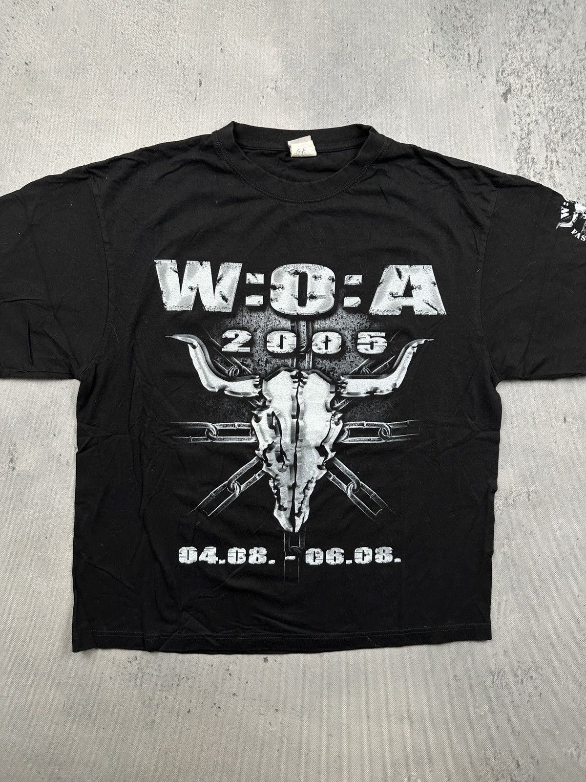 Vintage Vintage Wacken Open Air 2005 Festival T Shirt Metalhead XL Size US XL / EU 56 / 4 - 6 Thumbnail