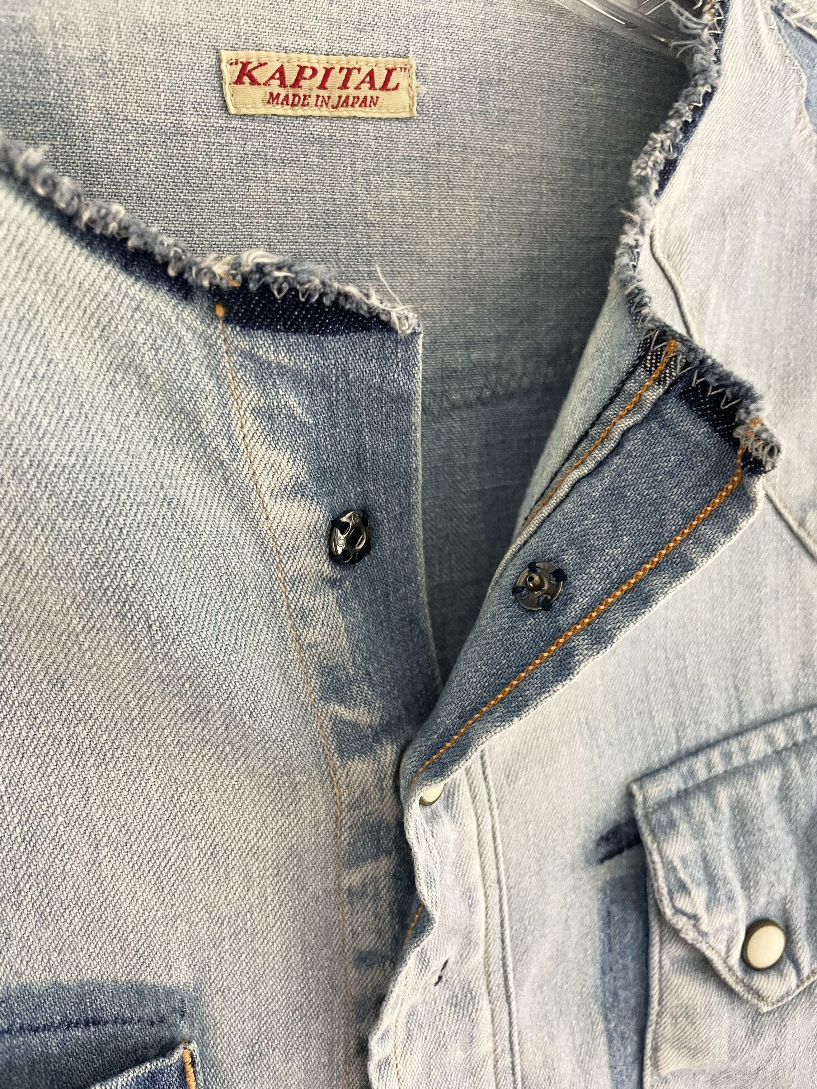 Kapital Denim Buttonup Size US L / EU 52-54 / 3 - 6 Thumbnail
