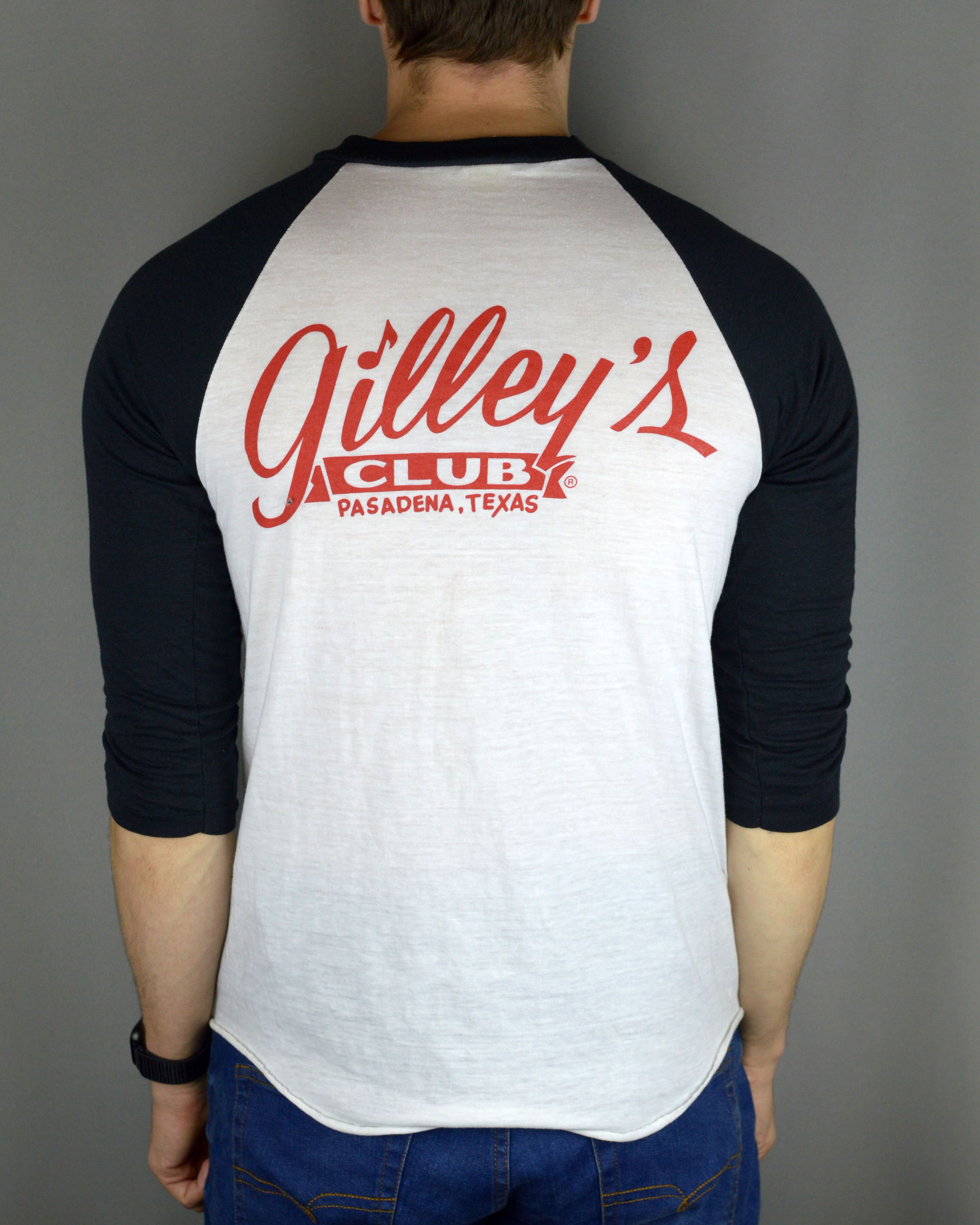 Vintage Vintage Johnny Lee Gilleys Pasadena Texas 80s t shirt Size US M / EU 48-50 / 2 - 2 Thumbnail