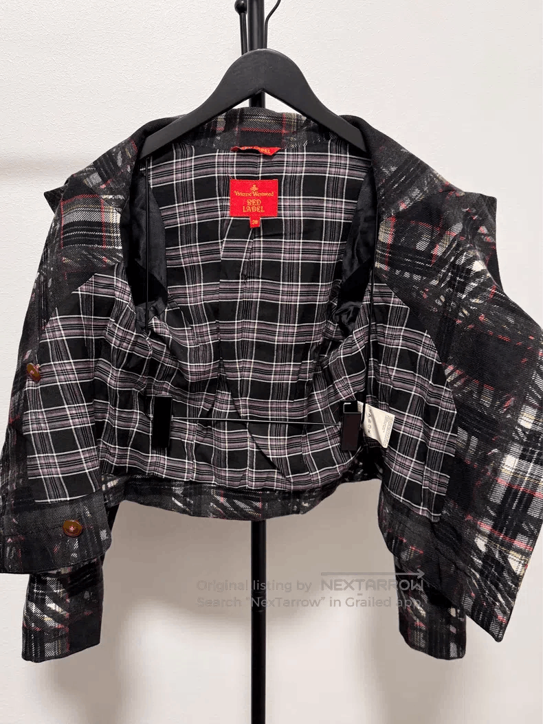 Vivienne Westwood Vivienne Westwood Rare Graffiti Witch Lapel Jacket, Asymme Size XS / US 0-2 / IT 36-38 - 6 Thumbnail
