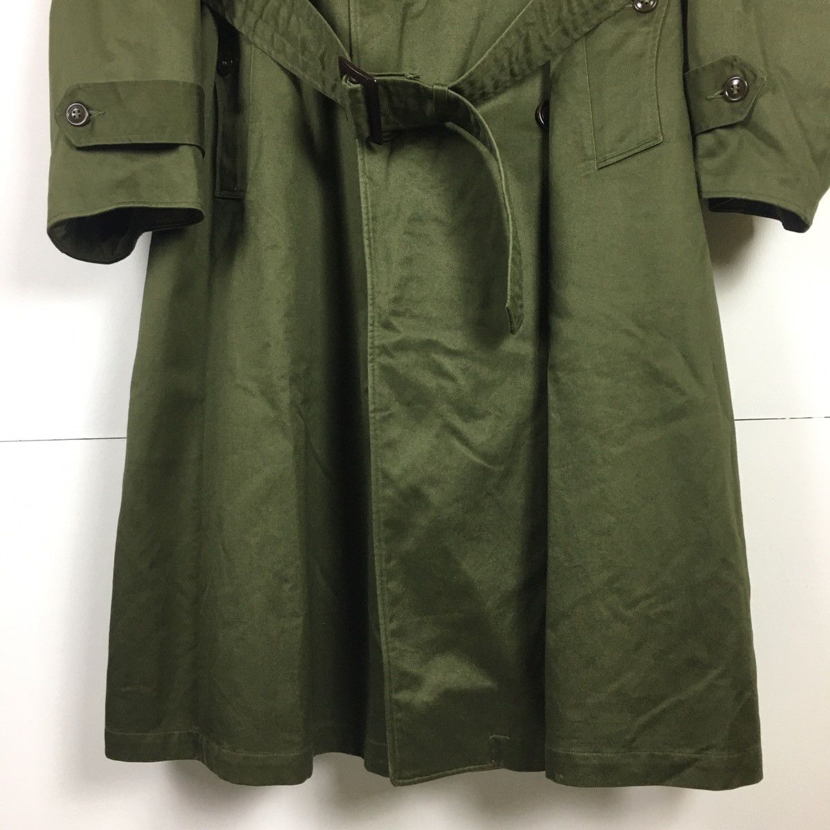 Vintage Vintage Military 50s Inspector Overcoat Size US XL / EU 56 / 4 - 2 Thumbnail