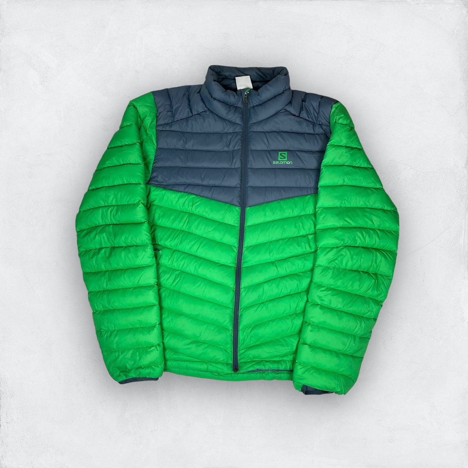Salomon Salomon Pertex Microlight Eco Men Green Puffer Down Jacket L Size US L / EU 52-54 / 3 - 1 Thumbnail