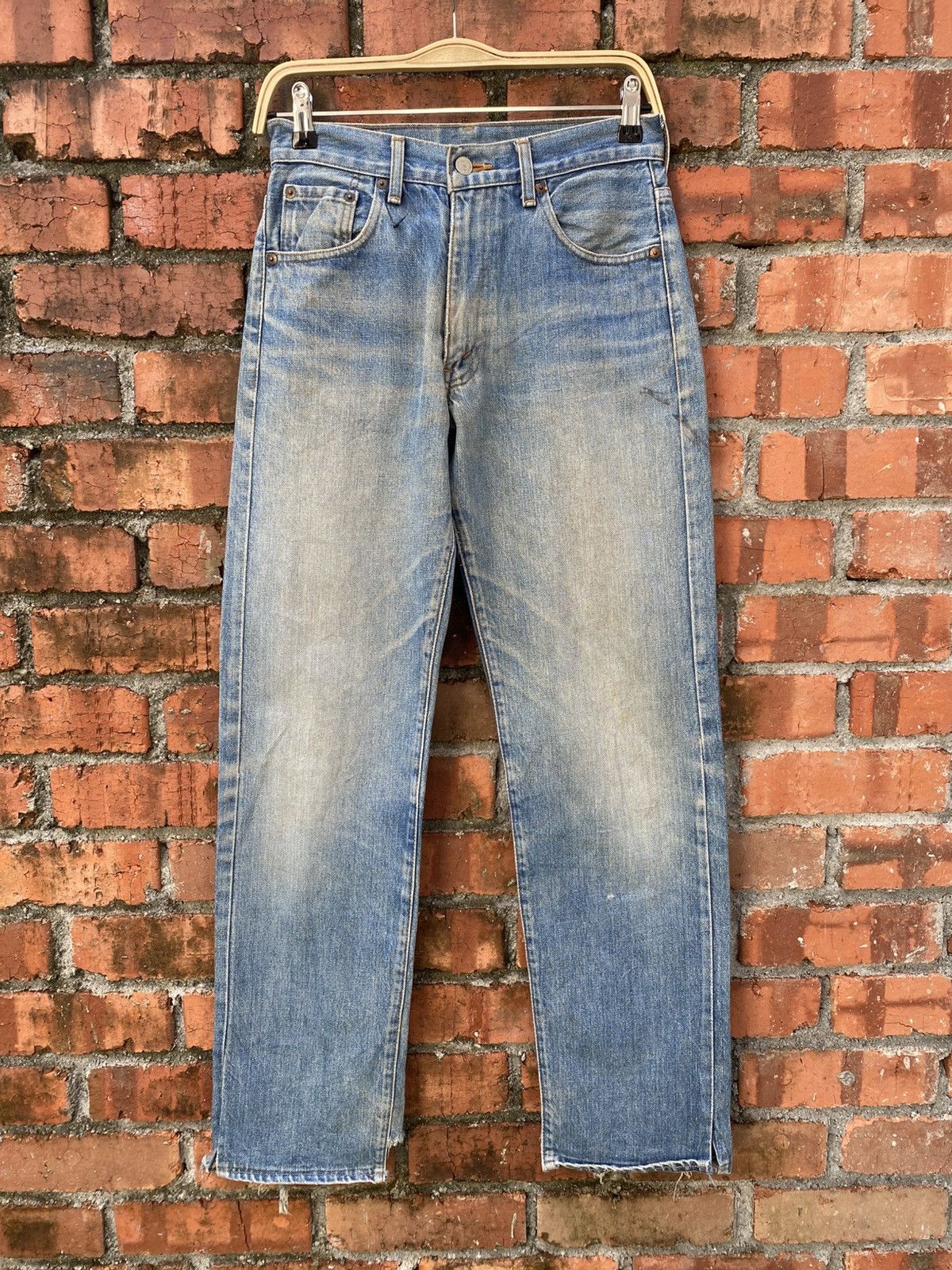 Levi's × Levi's Vintage Clothing × Vintage W28x31 vintage levi's 502xx redline big E distressed Japan Size US 28 / EU 44 - 1 Thumbnail