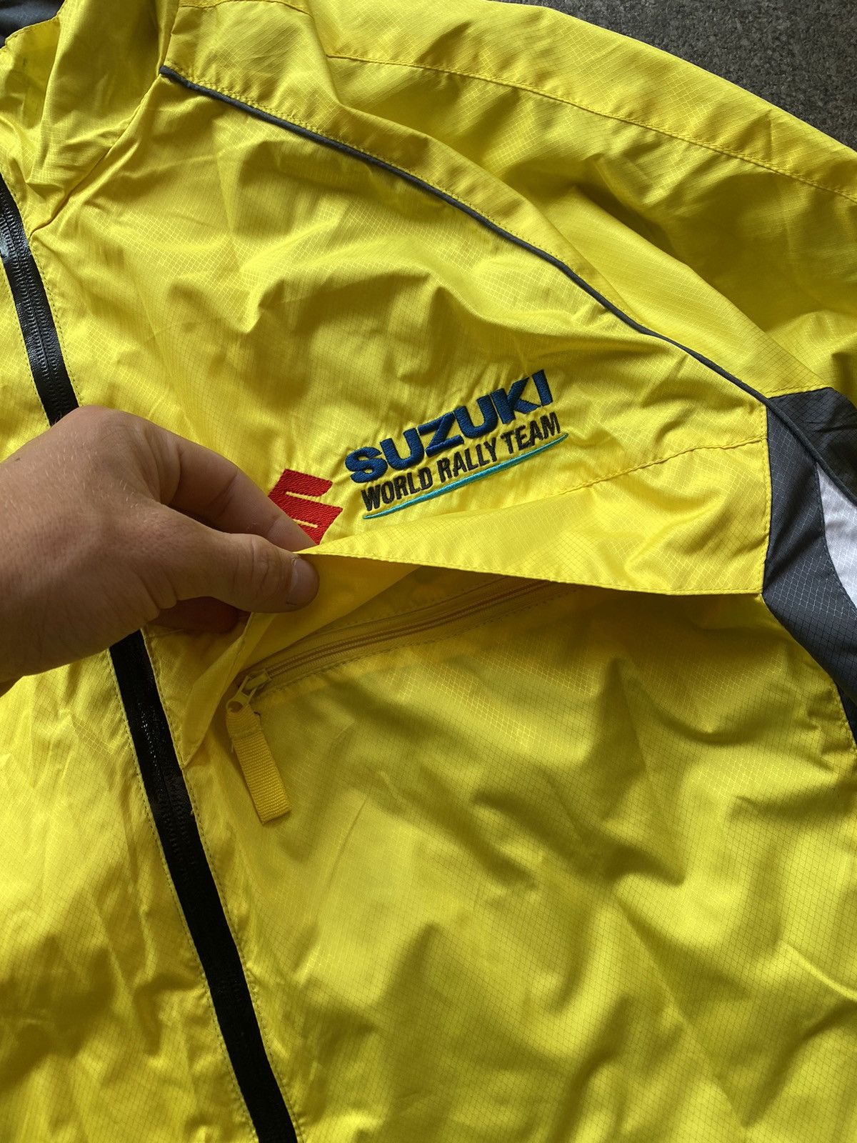 NASCAR Suzuki Team Racing Windbreaker Moto Jacket Size US XXL / EU 58 / 5 - 7 Thumbnail