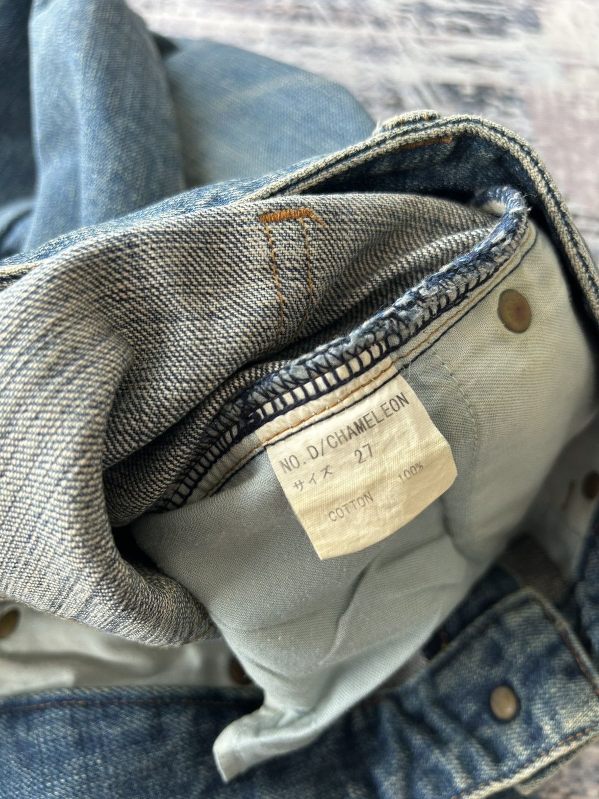 Le Grande Bleu (L.G.B.) LGB Rockstar Zipper Jeans Size US 30 / EU 46 - 23 Thumbnail