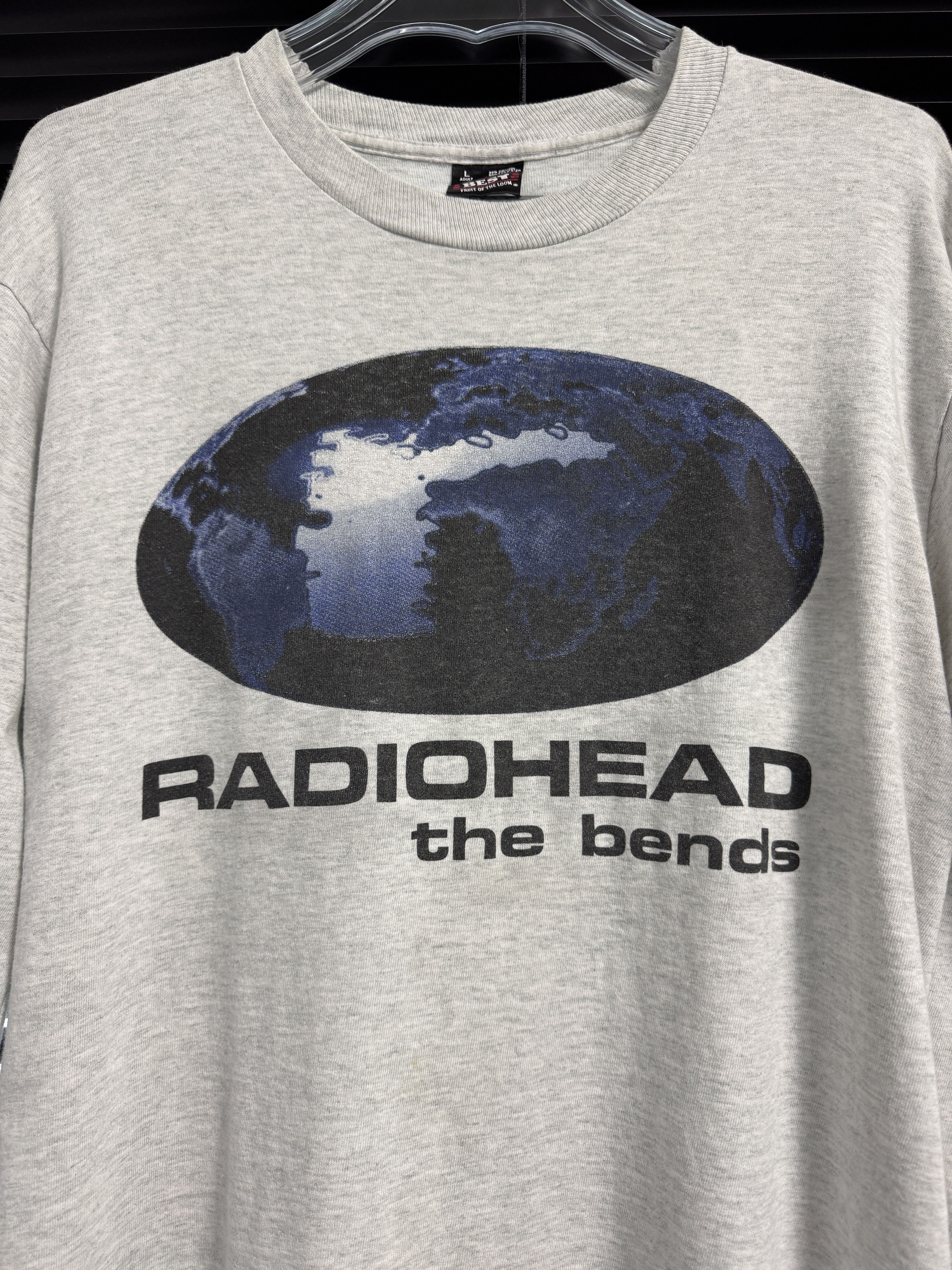 Vintage Vintage 90s Radiohead The Bends Longsleeve Size US L / EU 52-54 / 3 - 3 Thumbnail