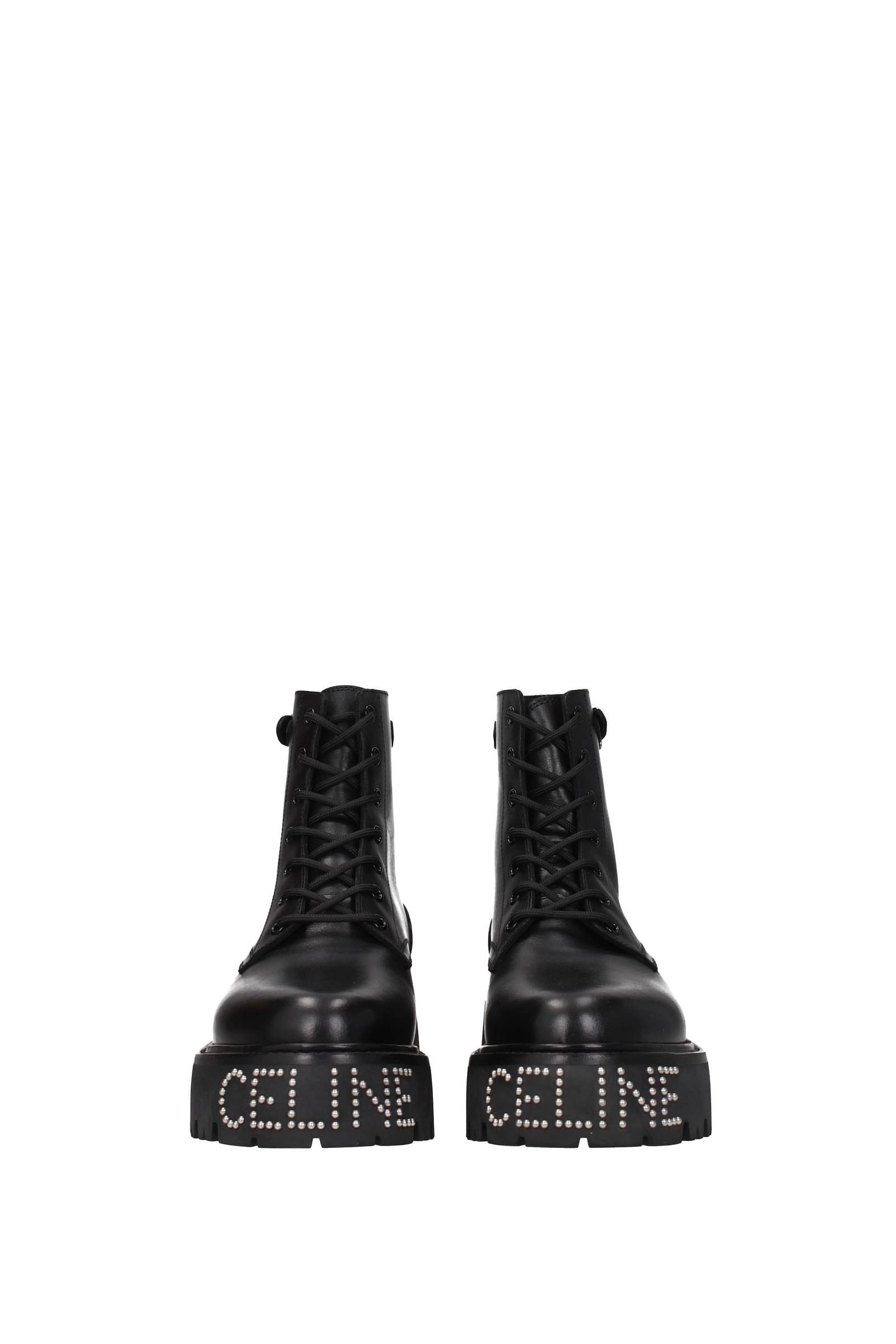 Celine Lace up boots Size US 7 / EU 40 - 3 Thumbnail