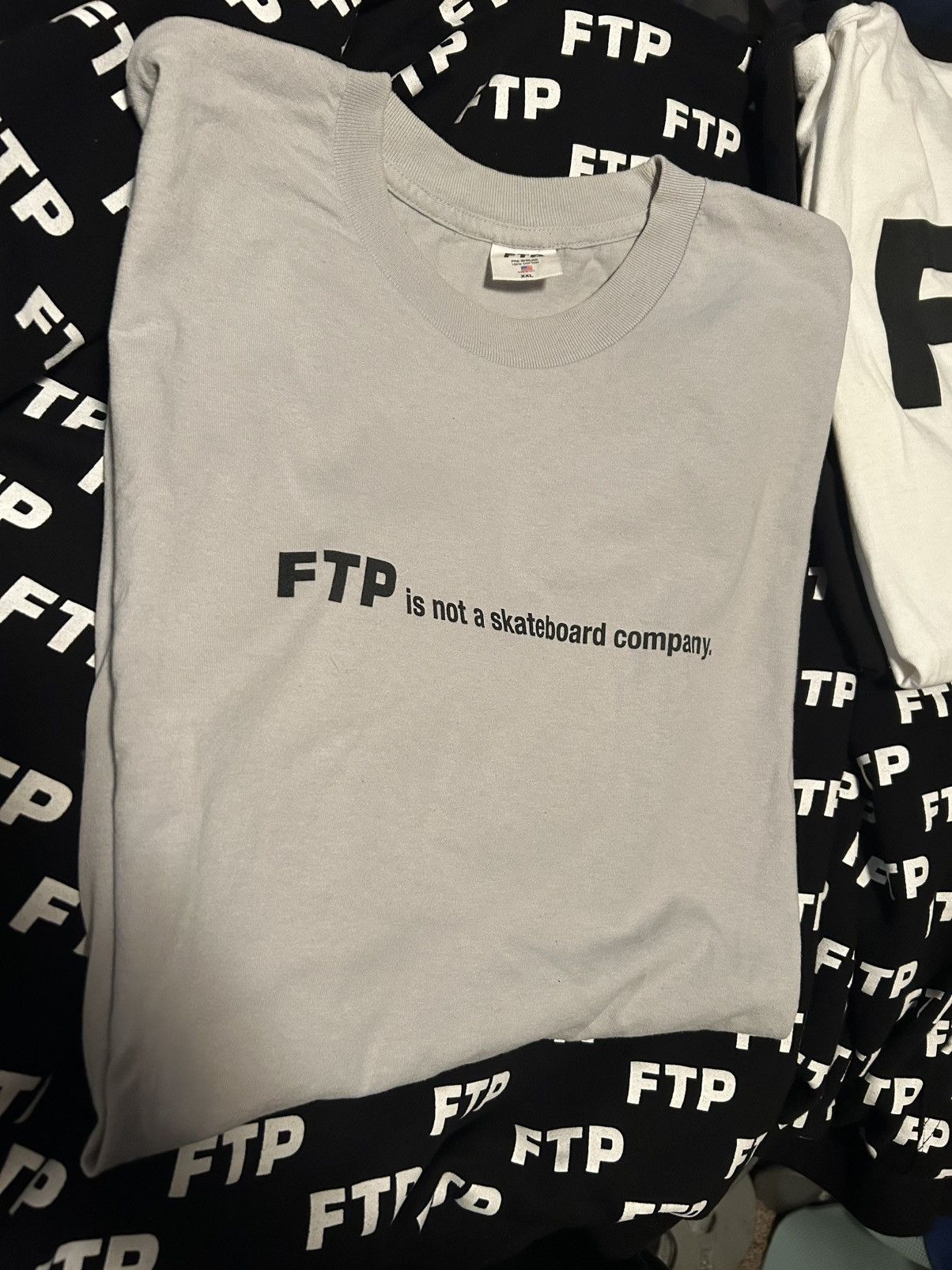 Fuck The Population FTP is not a skateboard company tee Size US XXL / EU 58 / 5 - 2 Thumbnail