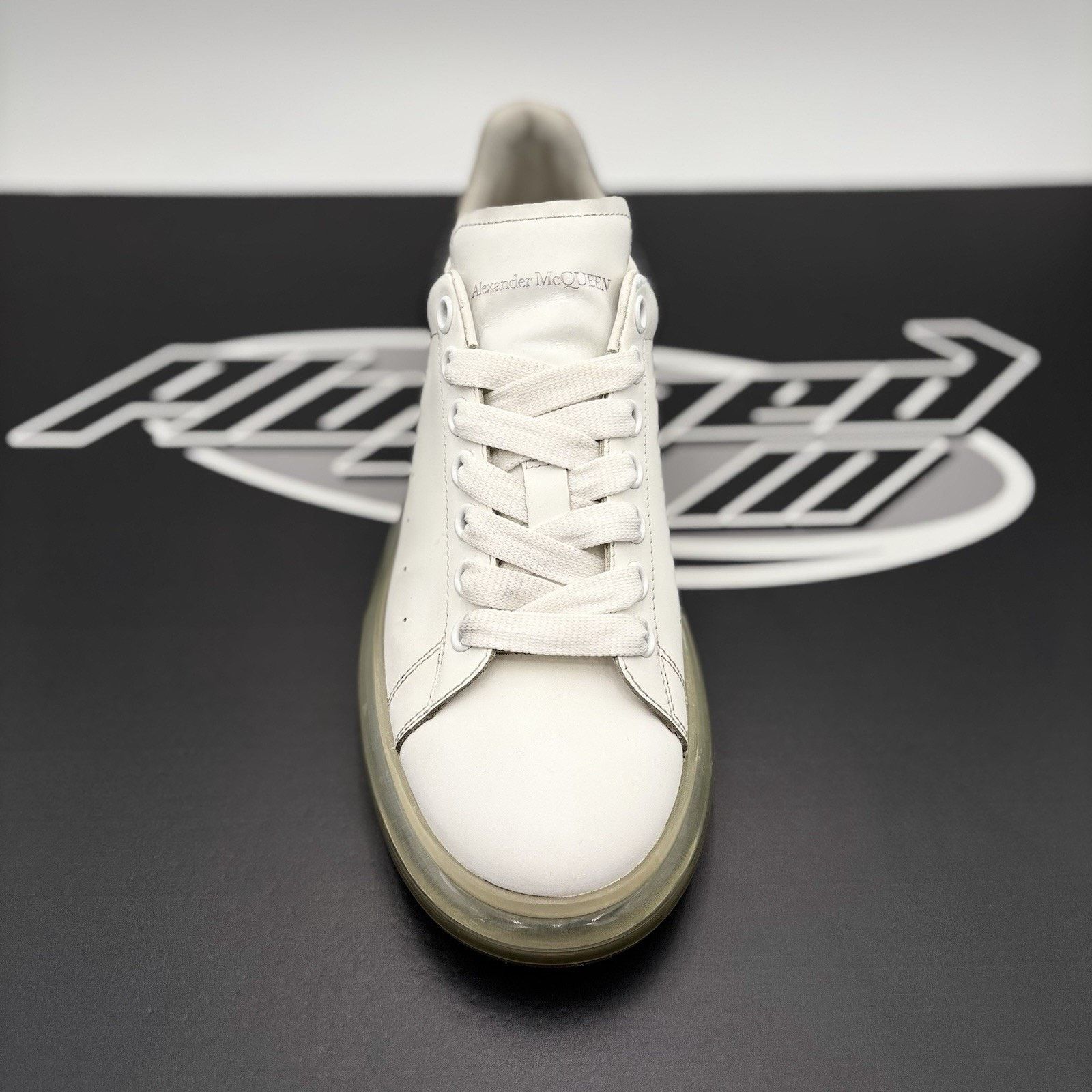 Alexander McQueen Alexander McQueen ' Transparent Sole, Snakeskin ' GREAT COND Size US 9 / EU 42 - 5 Thumbnail