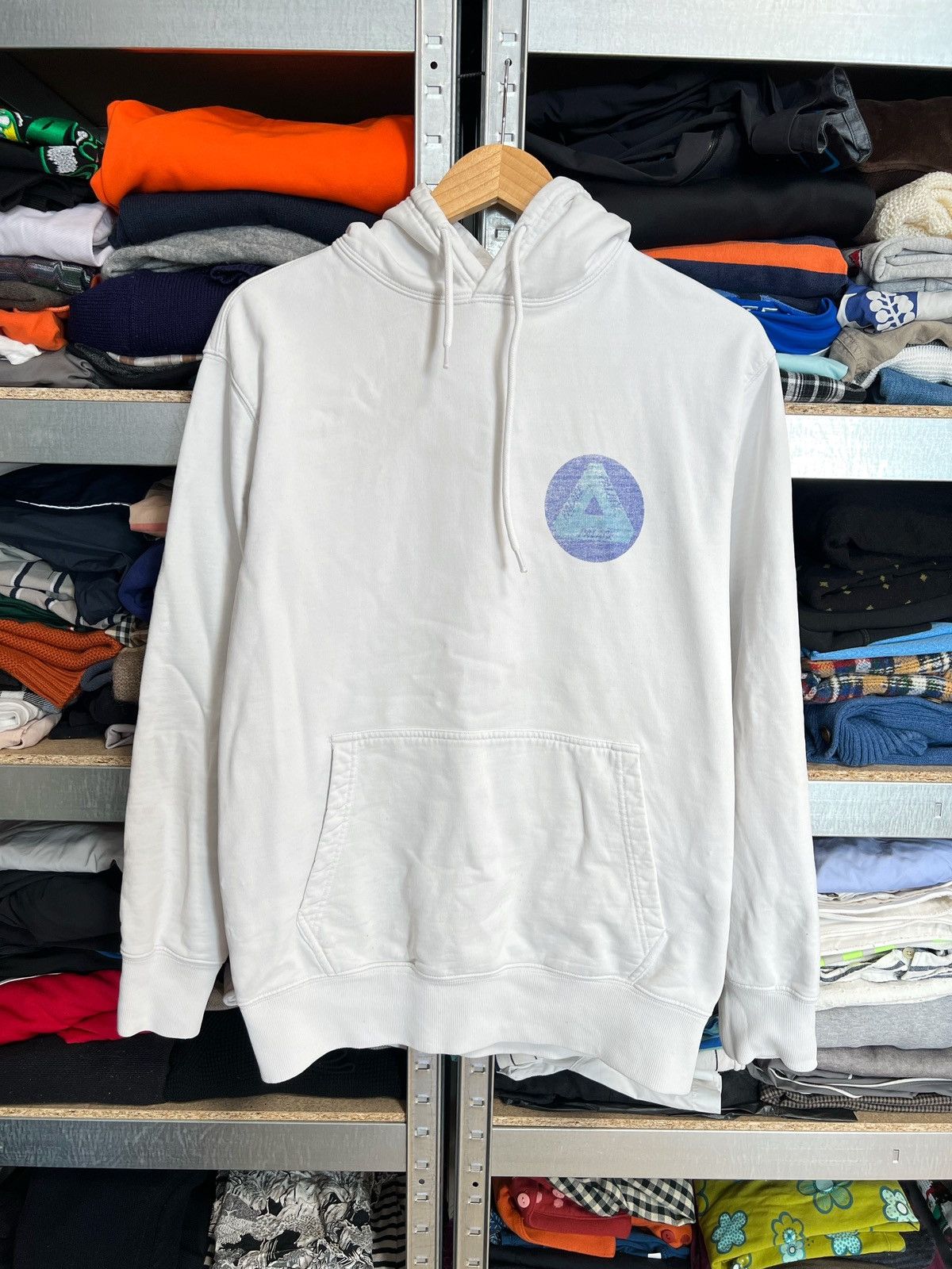 Palace Palace Skate Board Tri-Ferg Big Logo Hoodie White Size M Size US L / EU 52-54 / 3 - 3 Thumbnail