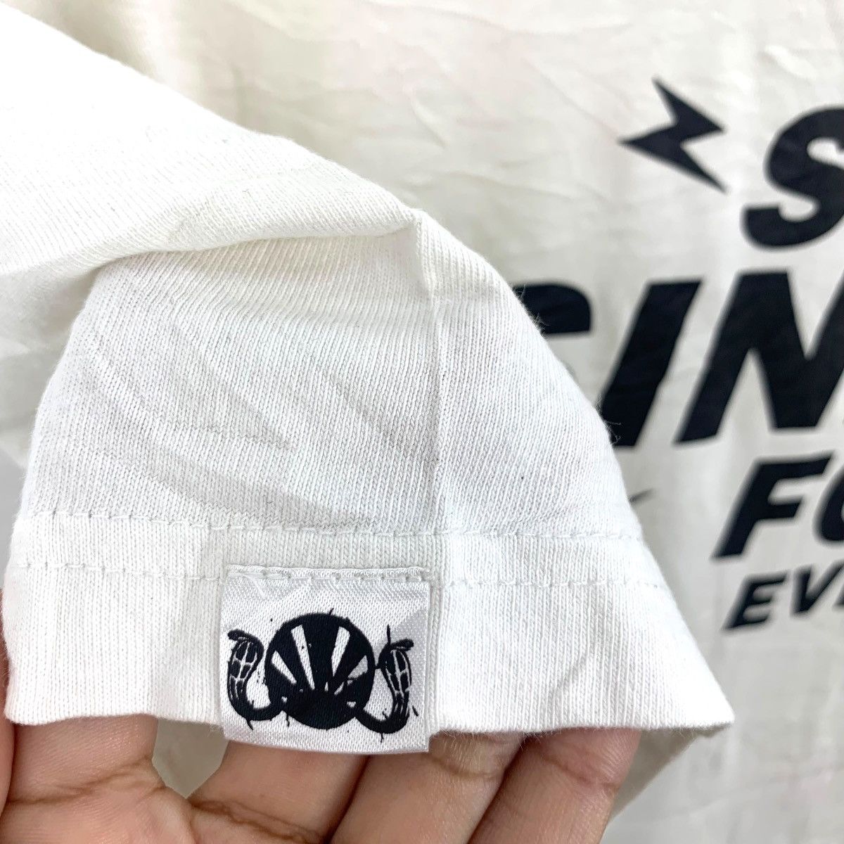 ANDSUNS AND SUNS JAPAN Live In Sin Luxury Streetwear Tee Shirt Size US L / EU 52-54 / 3 - 6 Thumbnail