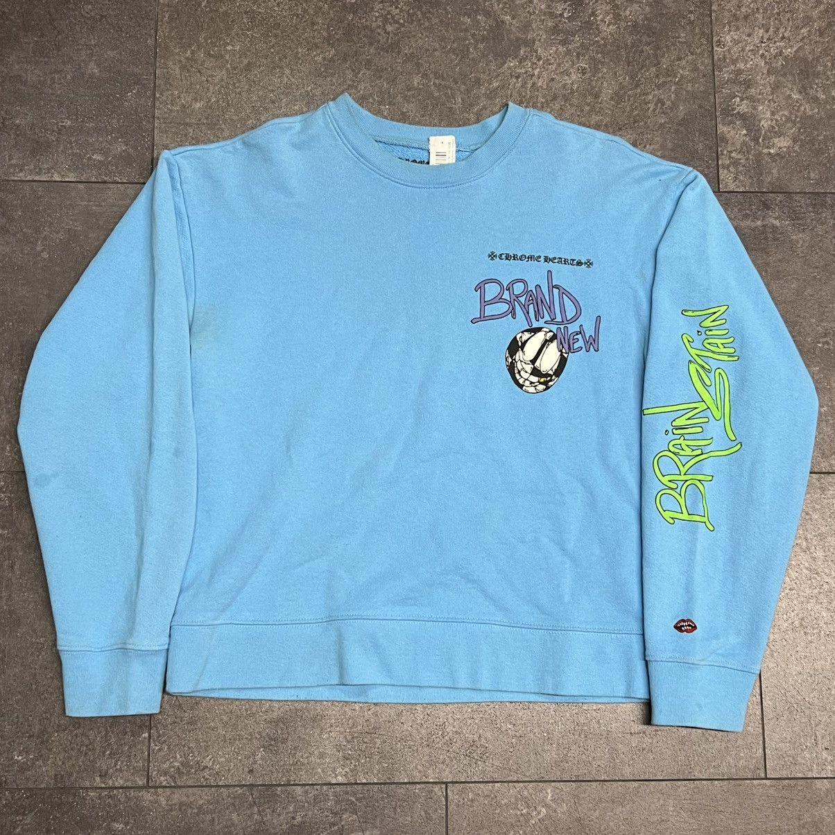 Chrome Hearts Chrome Hearts Matty Boy Brain Crewneck Sweatshirt Size US S / EU 44-46 / 1 - 1 Thumbnail