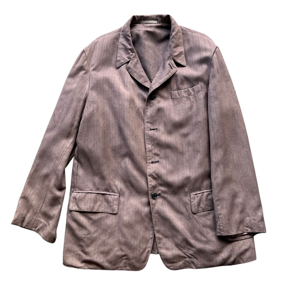 Y's for Men 🔥 Y's For Men Yohji Yamamoto Rayon Jacket Size US L / EU 52-54 / 3 - 2 Thumbnail