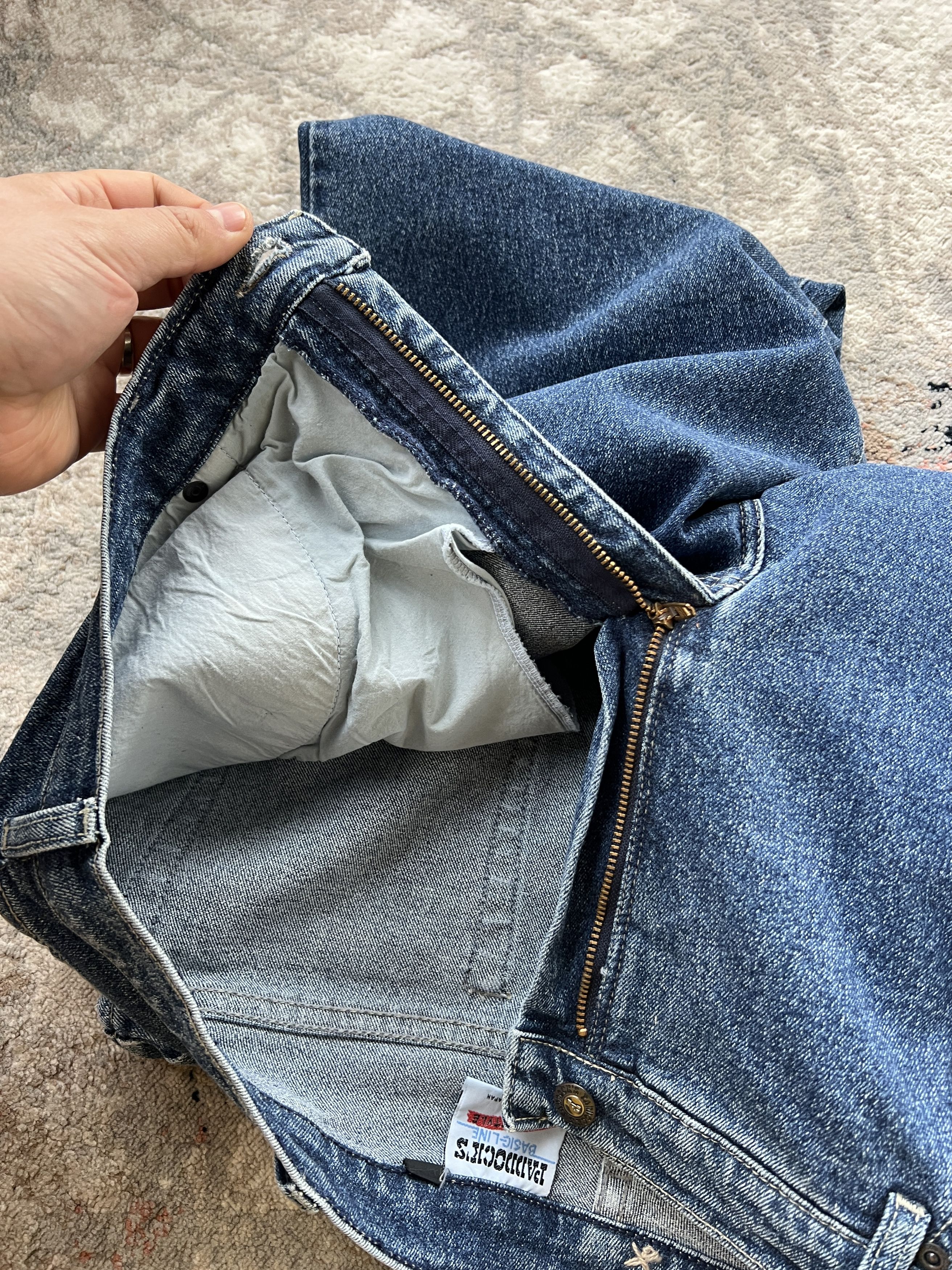 Japanese Brand Paddock's Tokyo Stye Denim Pants Size US 42 / EU 58 - 6 Thumbnail