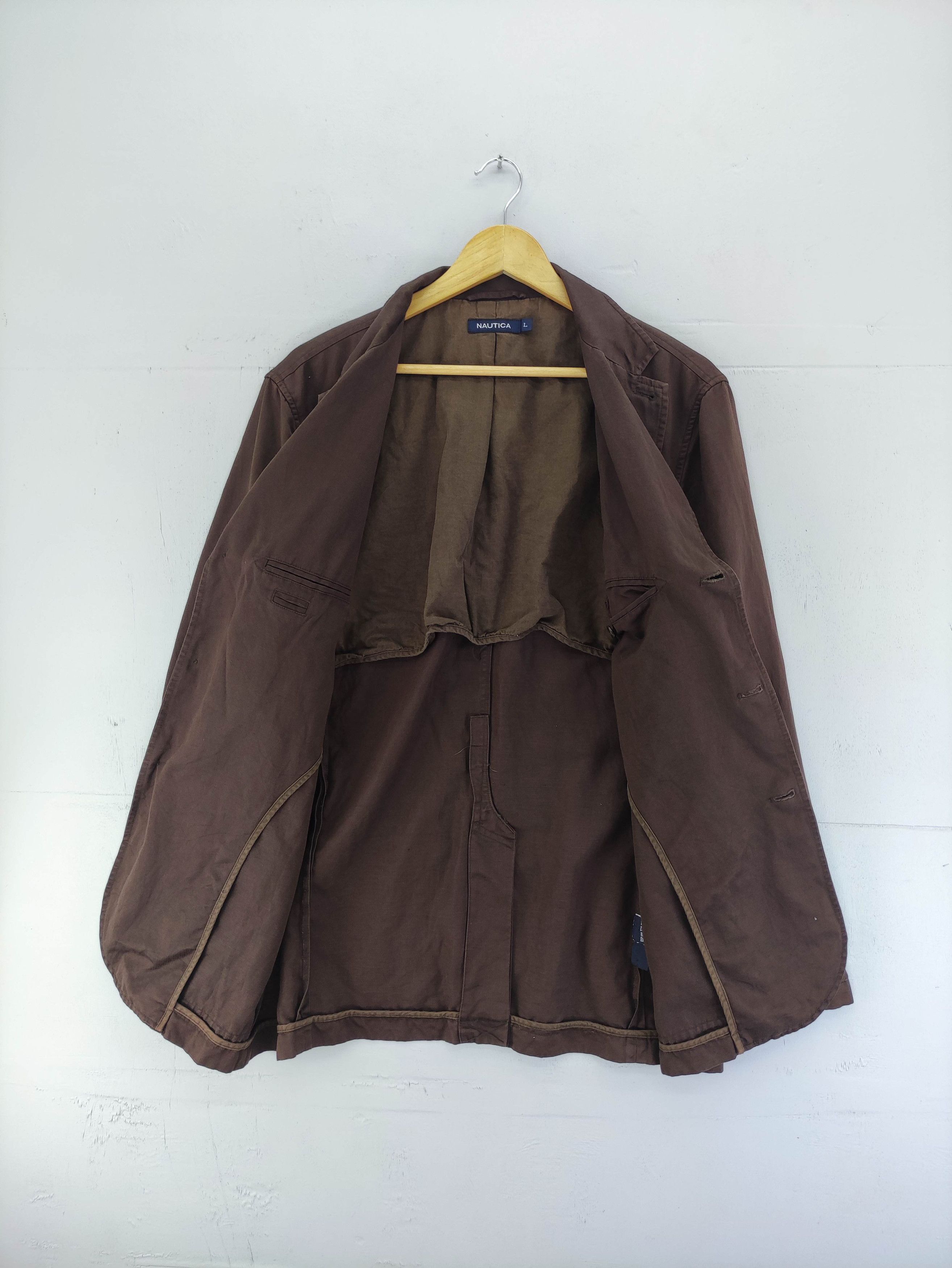 Nautica Vintage Nautica Coat Blazer Chore Jacket Size US L / EU 52-54 / 3 - 3 Thumbnail
