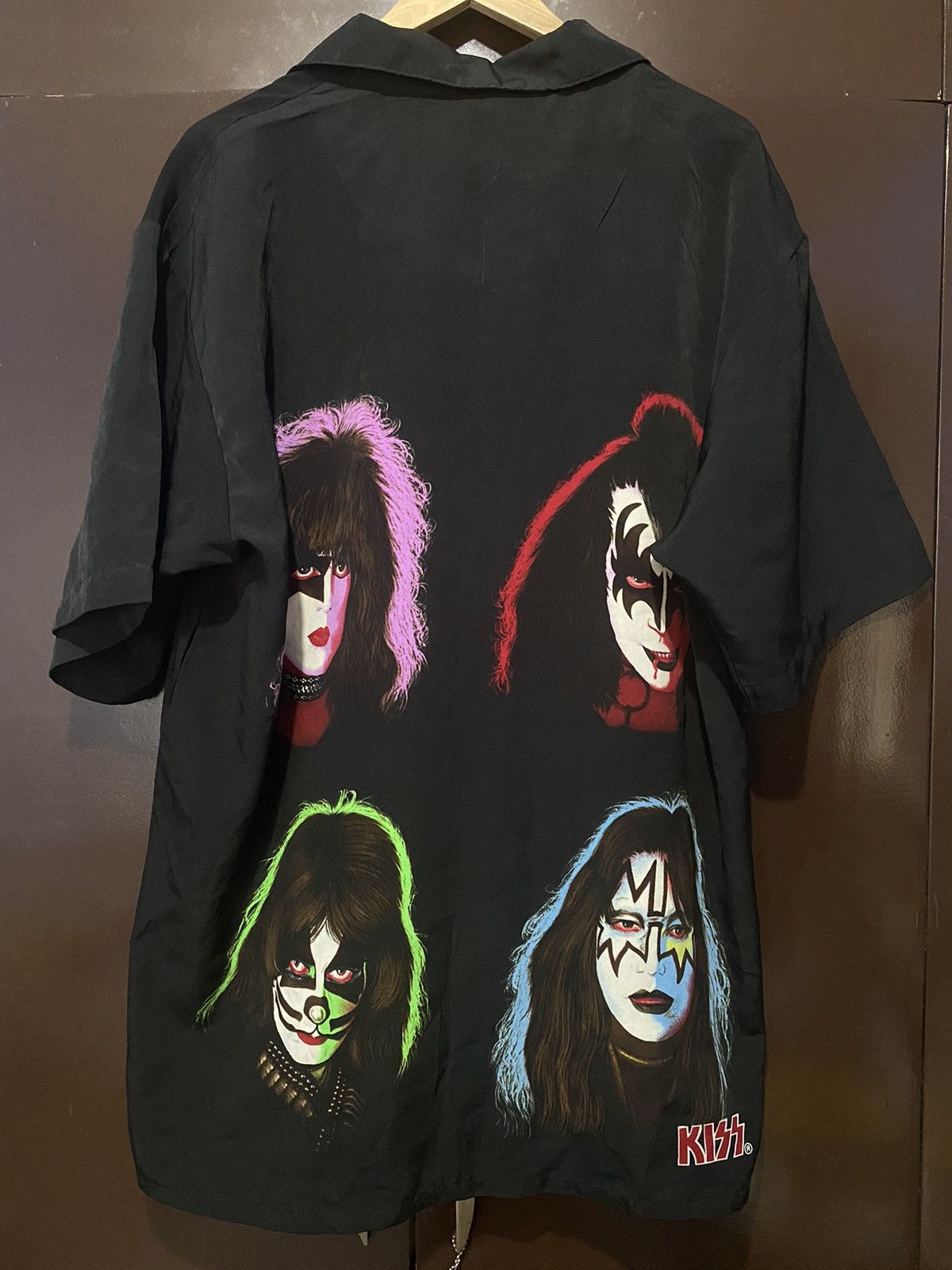 Band Tees × Vintage Vintage 90's Kiss Buttondown Size US XL / EU 56 / 4 - 2 Thumbnail