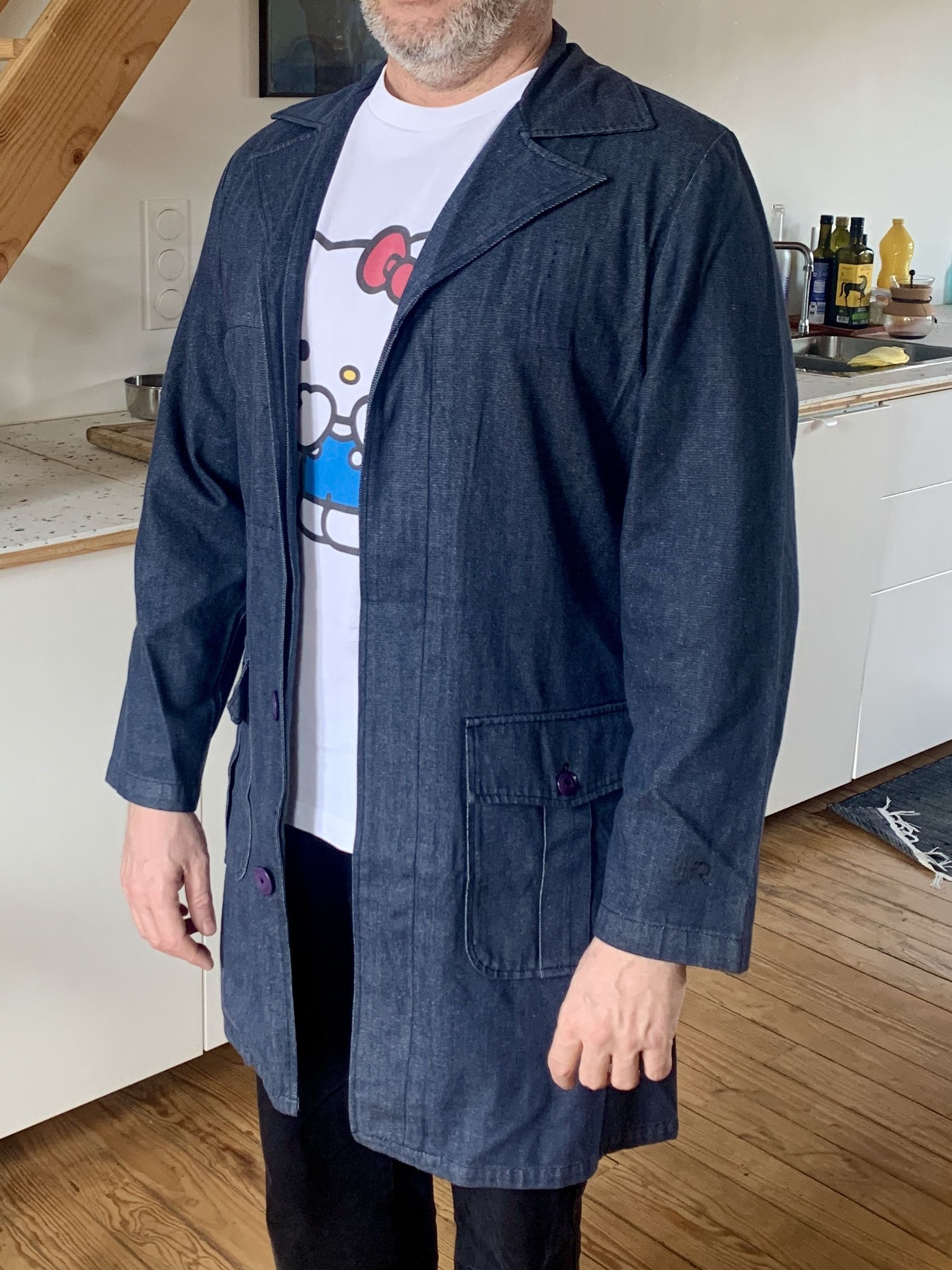 G-Star G-star denim long trenchcoat Size US L / EU 52-54 / 3 - 6 Thumbnail