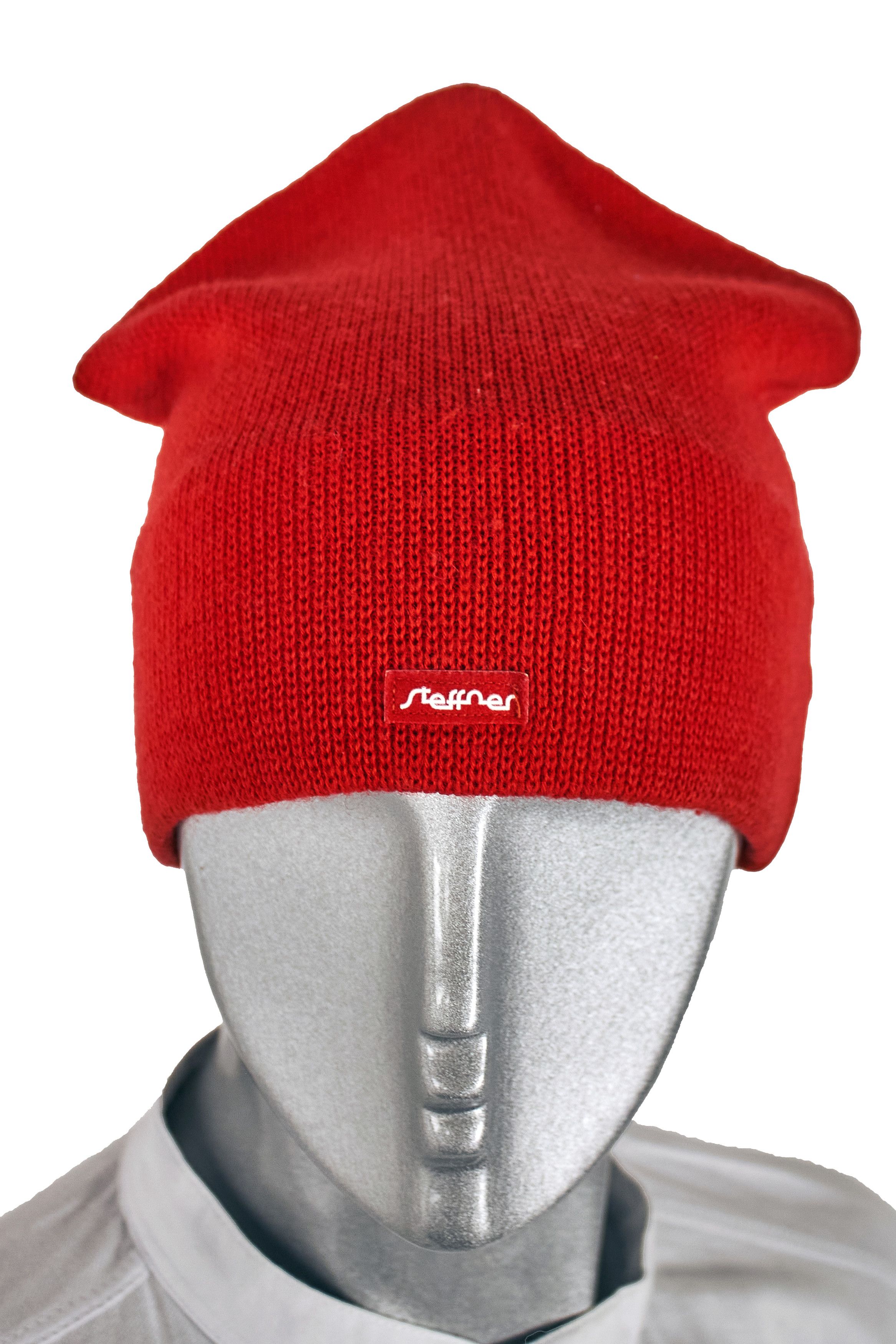 Other Steffner woolen red hat of the Austrian brand Size ONE SIZE - 4 Thumbnail